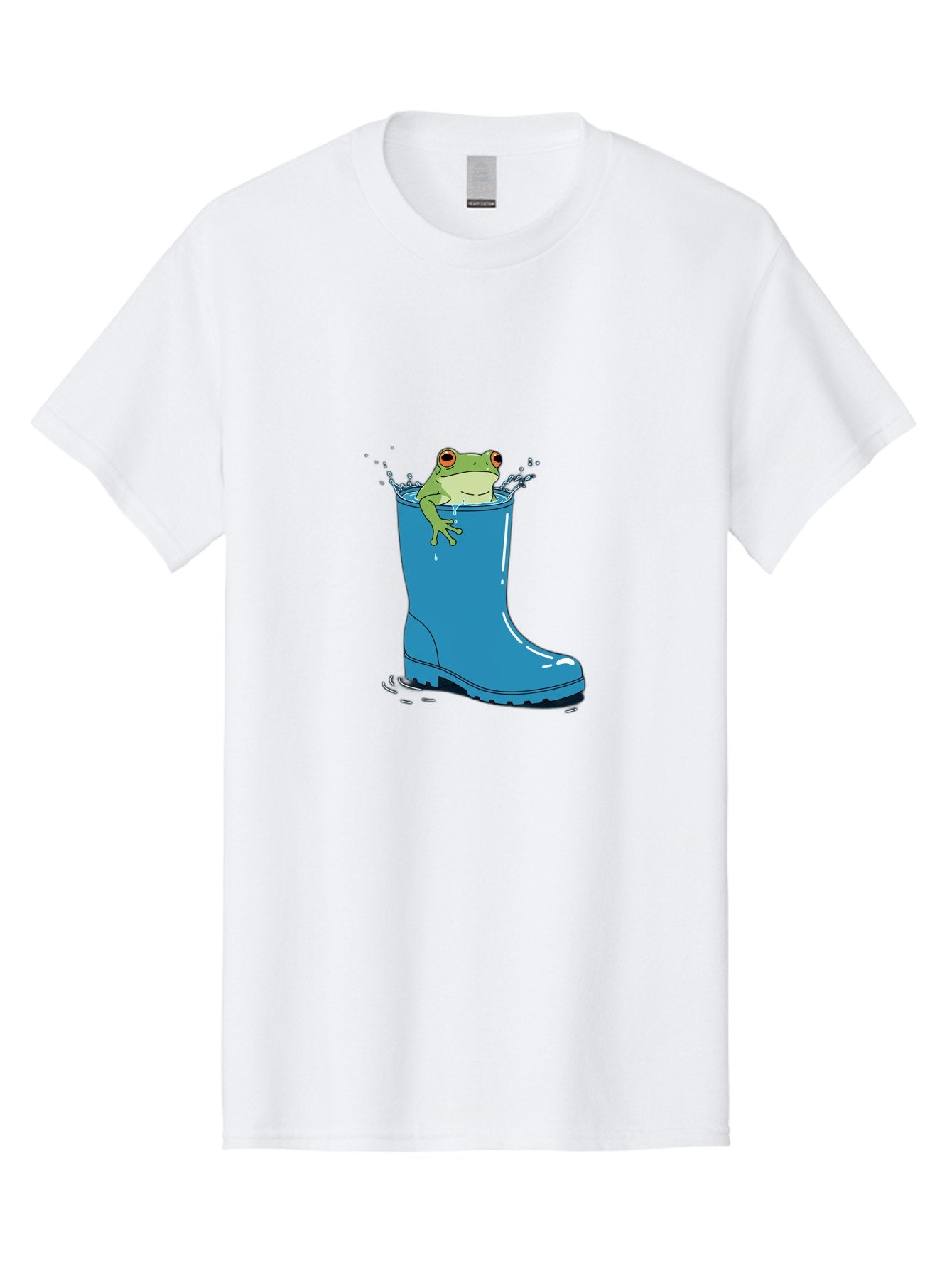 Frog-In-Blue-Boot Men'S Graphic Tee, 100% Cotton, Comfortable Casual Summer Wear, Machine Washable, Vintage Camera, Old Camera, Antique Camera, Black Camera, Classic Photography, Photography Equipment, Nostalgic Device, Film Camera, Camera Art Bam437 8