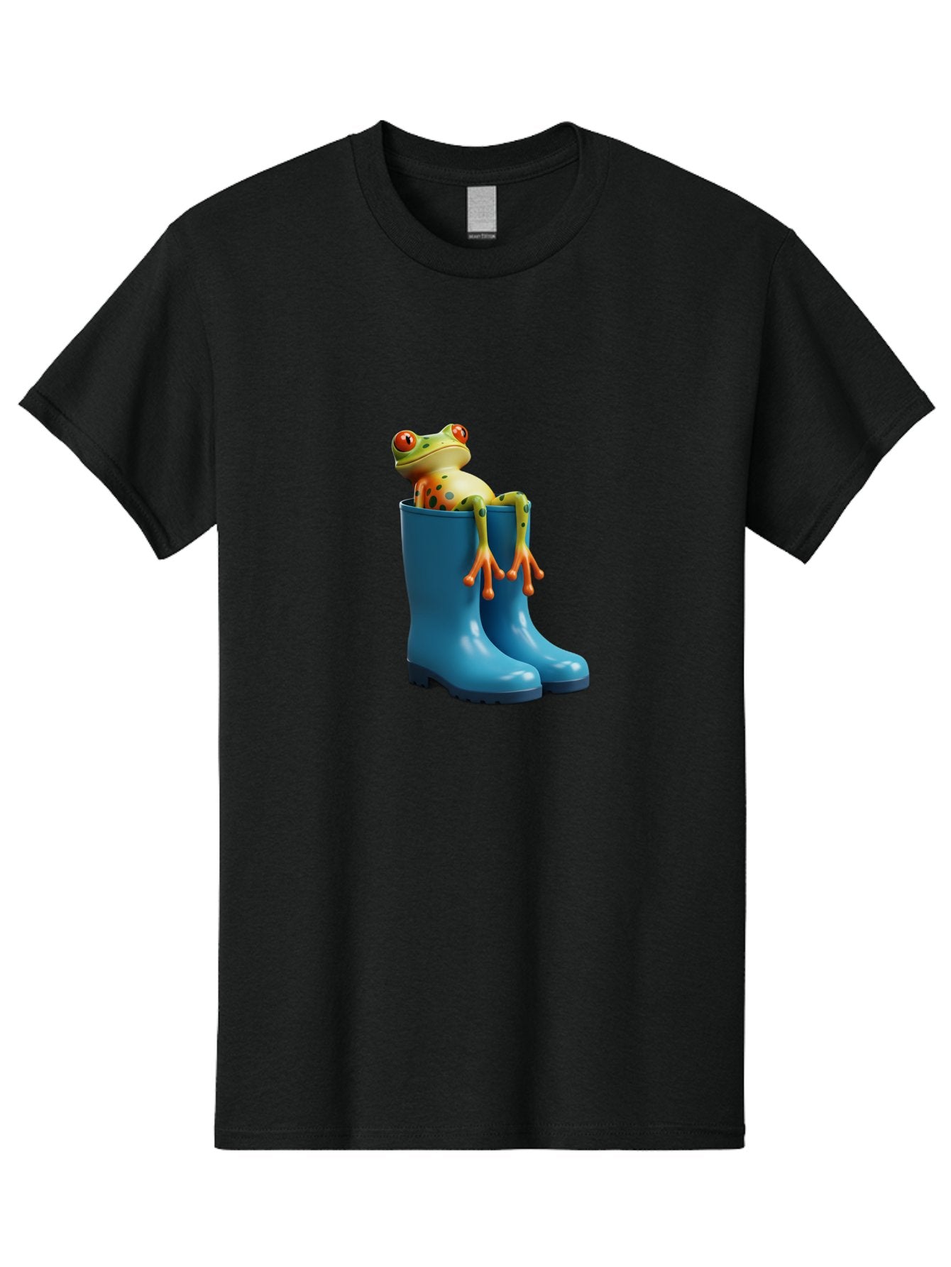 Frog-In-Blue-Boots Men'S Graphic Tee, 100% Cotton, Comfortable Casual Summer Wear, Machine Washable, Vintage Camera, Old Camera, Antique Camera, Black Camera, Classic Photography, Photography Equipment, Nostalgic Device, Film Camera, Bam438 8