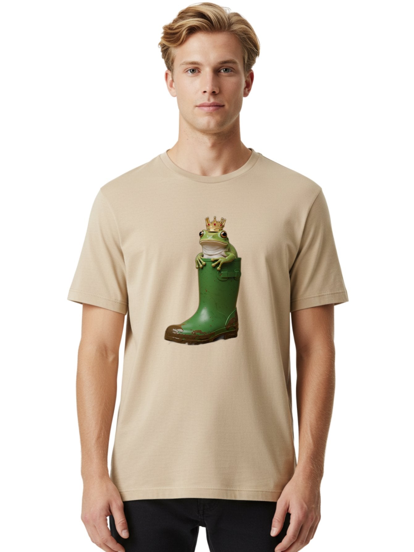 Frog-In-Boot Men'S Graphic Tee, 100% Cotton, Comfortable Casual Summer Wear, Machine Washable, Vintage Camera, Old Camera, Antique Camera, Black Camera, Classic Photography, Photography Equipment, Nostalgic Device, Film Camera, Camera Art Bam442 25