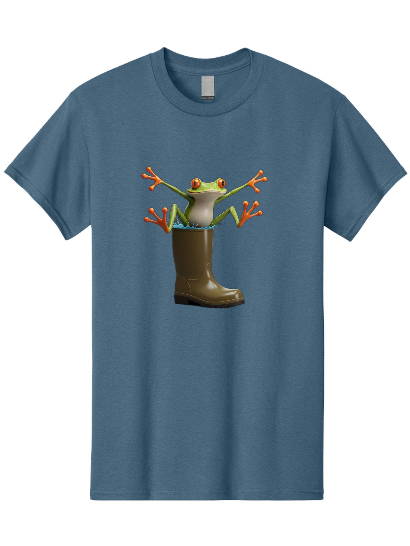 Frog-In-Mud-Boot Men'S Graphic Tee, 100% Cotton, Comfortable Casual Summer Wear, Machine Washable, Vintage Camera, Old Camera, Antique Camera, Black Camera, Classic Photography, Photography Equipment, Nostalgic Device, Film Camera, Camera Art Bam444