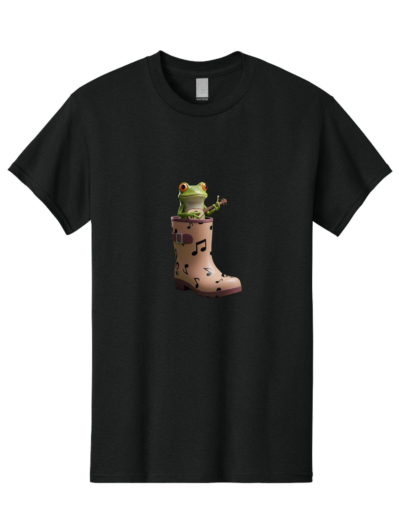 Frog-In-Music-Boot Men'S Graphic Tee, 100% Cotton, Comfortable Casual Summer Wear, Machine Washable, Vintage Camera, Old Camera, Antique Camera, Black Camera, Classic Photography, Photography Equipment, Nostalgic Device, Film Camera, Bam445 14