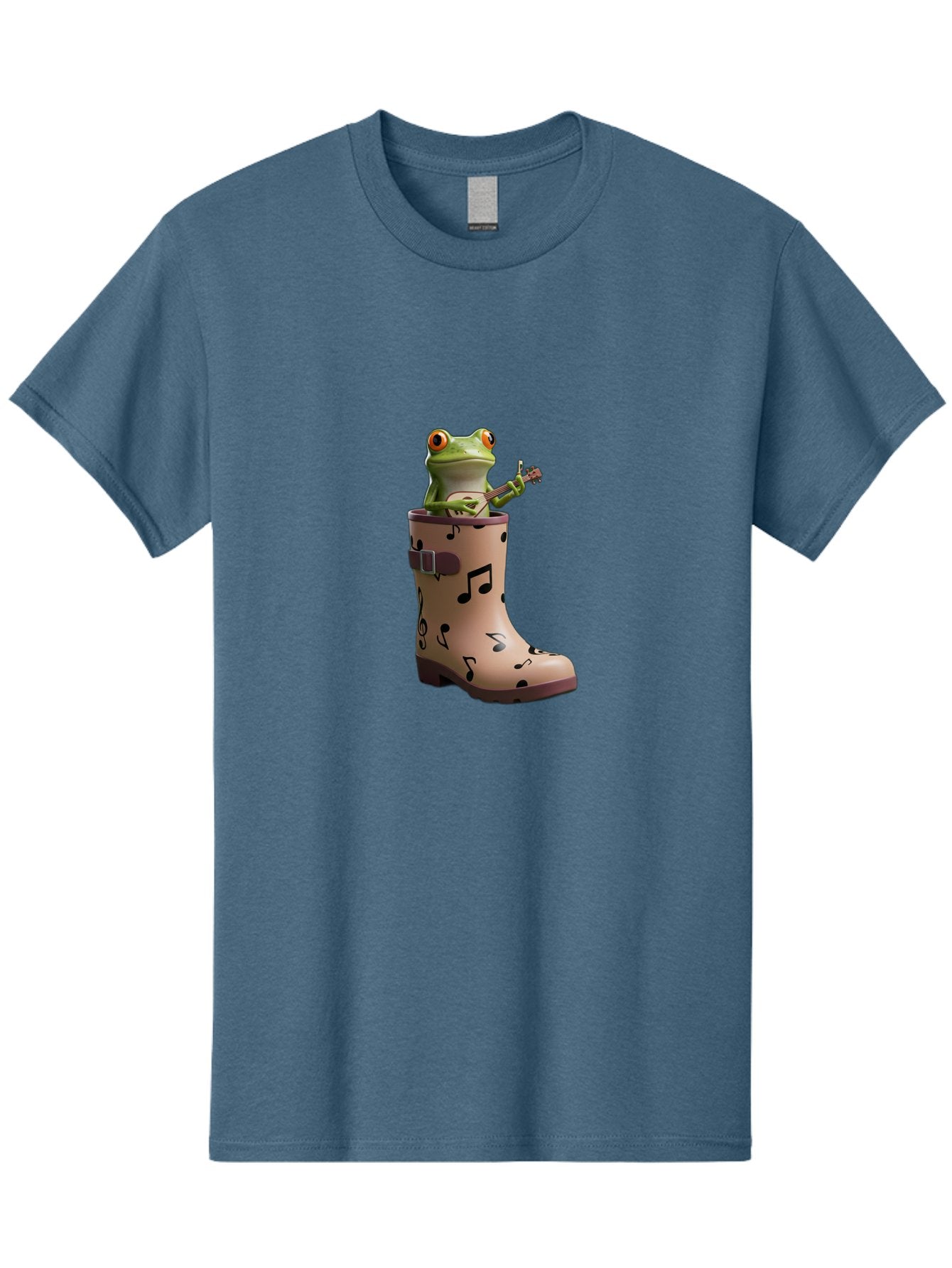Frog-In-Music-Boot Men'S Graphic Tee, 100% Cotton, Comfortable Casual Summer Wear, Machine Washable, Vintage Camera, Old Camera, Antique Camera, Black Camera, Classic Photography, Photography Equipment, Nostalgic Device, Film Camera, Bam445 13