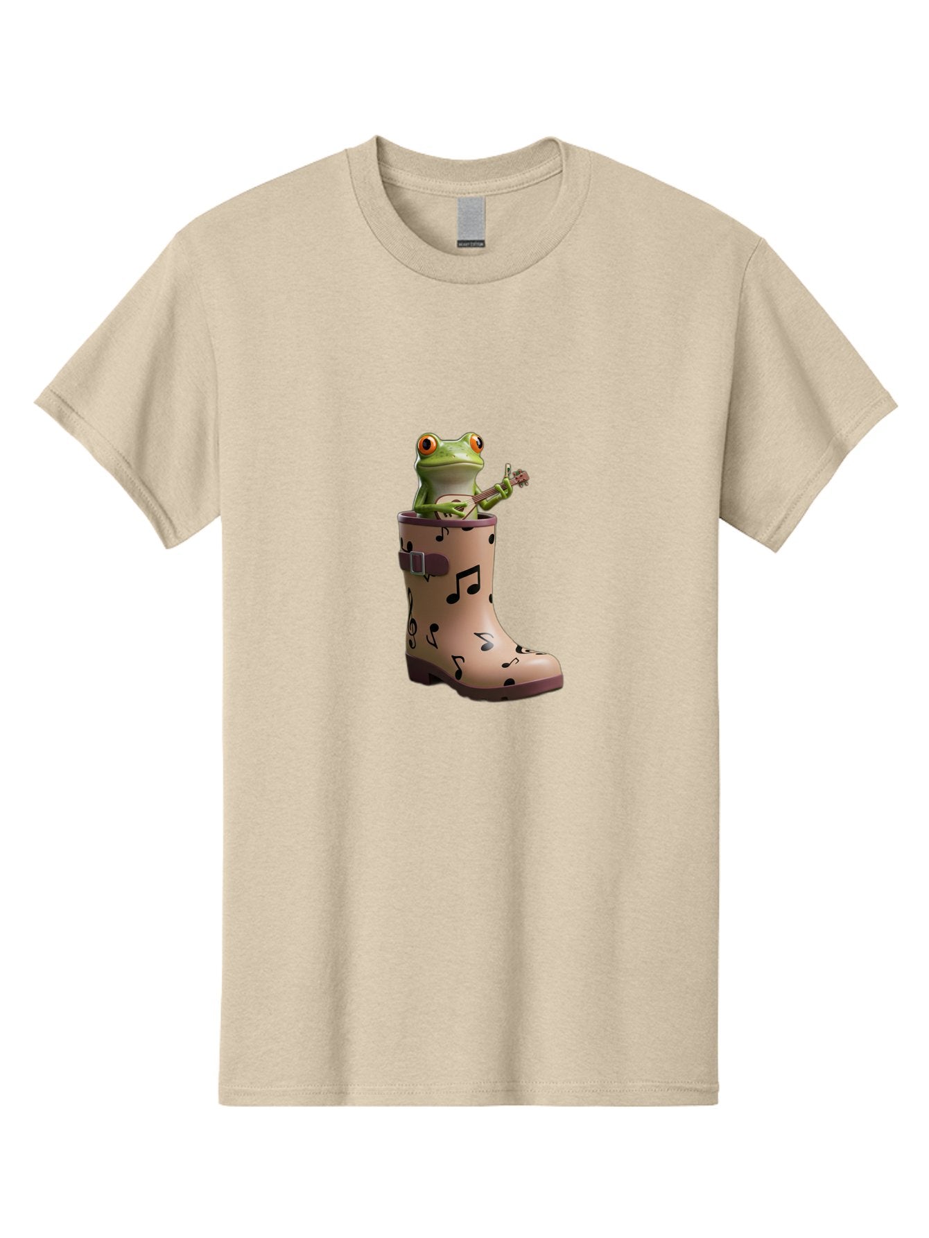 Frog-In-Music-Boot Men'S Graphic Tee, 100% Cotton, Comfortable Casual Summer Wear, Machine Washable, Vintage Camera, Old Camera, Antique Camera, Black Camera, Classic Photography, Photography Equipment, Nostalgic Device, Film Camera, Bam445 7