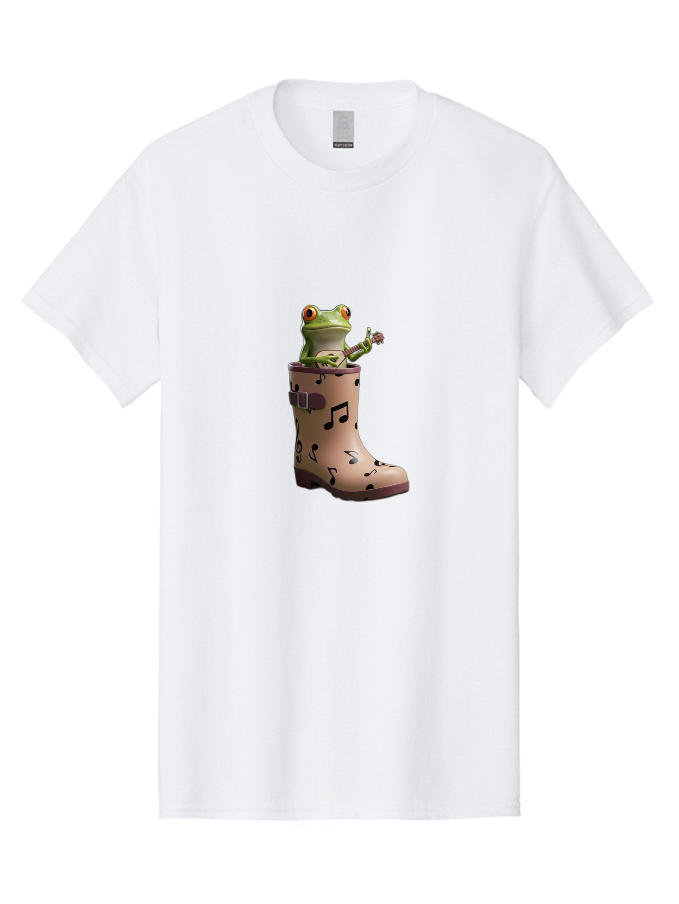 Frog-In-Music-Boot Men'S Graphic Tee, 100% Cotton, Comfortable Casual Summer Wear, Machine Washable, Vintage Camera, Old Camera, Antique Camera, Black Camera, Classic Photography, Photography Equipment, Nostalgic Device, Film Camera, Bam445 9