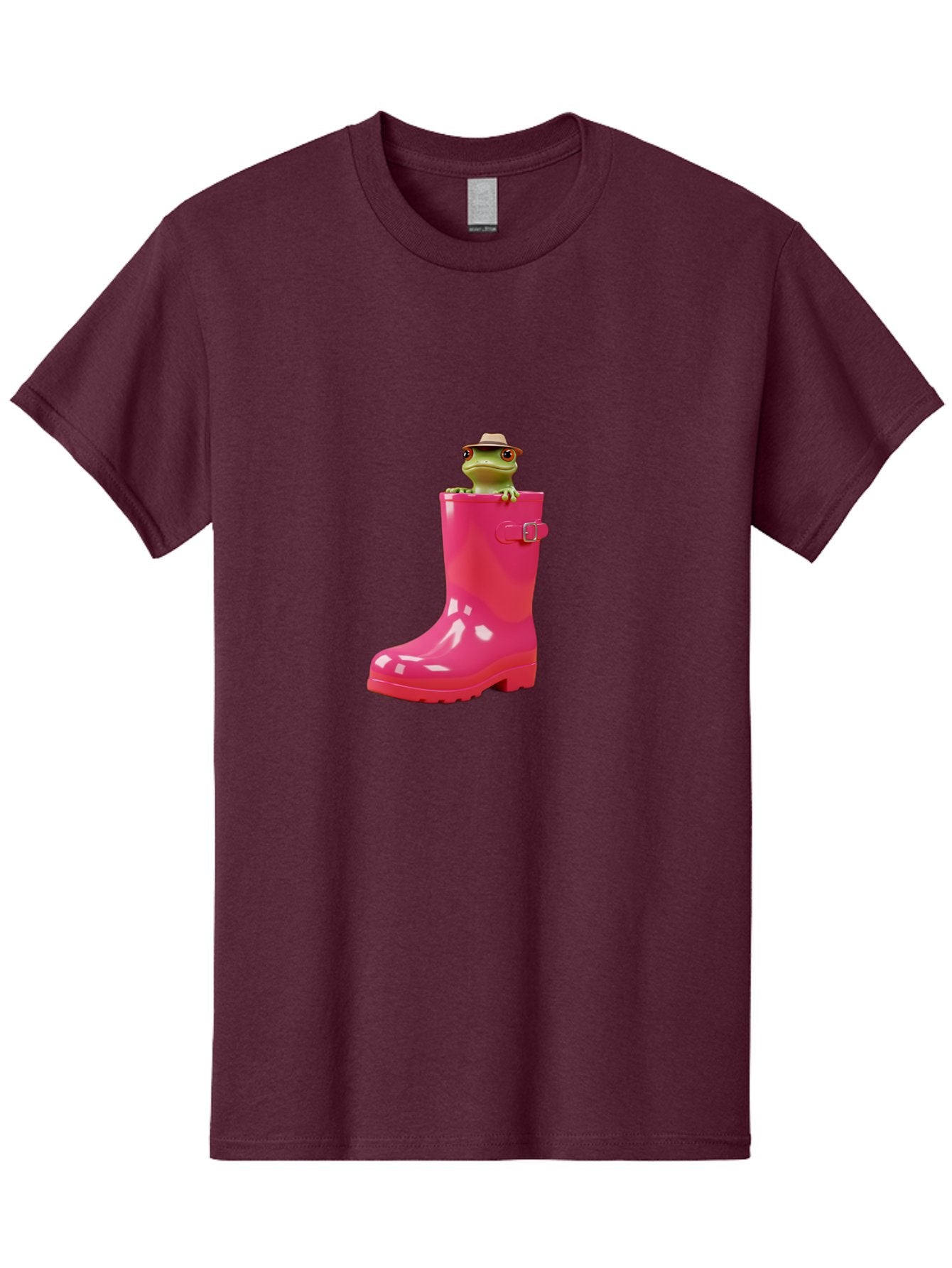 Frog-In-Pink-Boot Men'S Graphic Tee, 100% Cotton, Comfortable Casual Summer Wear, Machine Washable, Vintage Camera, Old Camera, Antique Camera, Black Camera, Classic Photography, Photography Equipment, Nostalgic Device, Film Camera, Camera Art Bam446 5