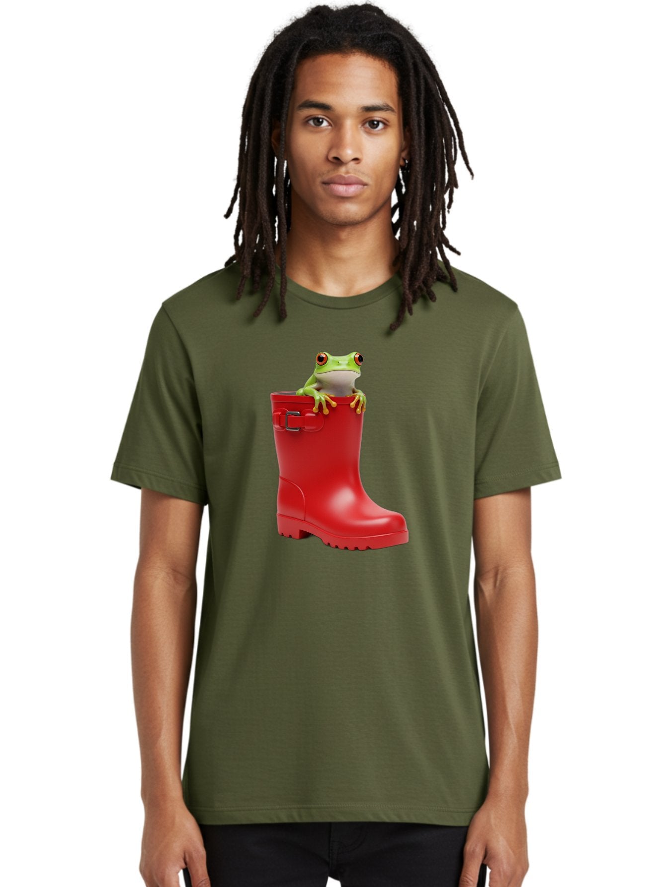 Frog-In-Red-Boot Men'S Graphic Tee, 100% Cotton, Comfortable Casual Summer Wear, Machine Washable, Vintage Camera, Old Camera, Antique Camera, Black Camera, Classic Photography, Photography Equipment, Nostalgic Device, Film Camera, Camera Art Bam449 26