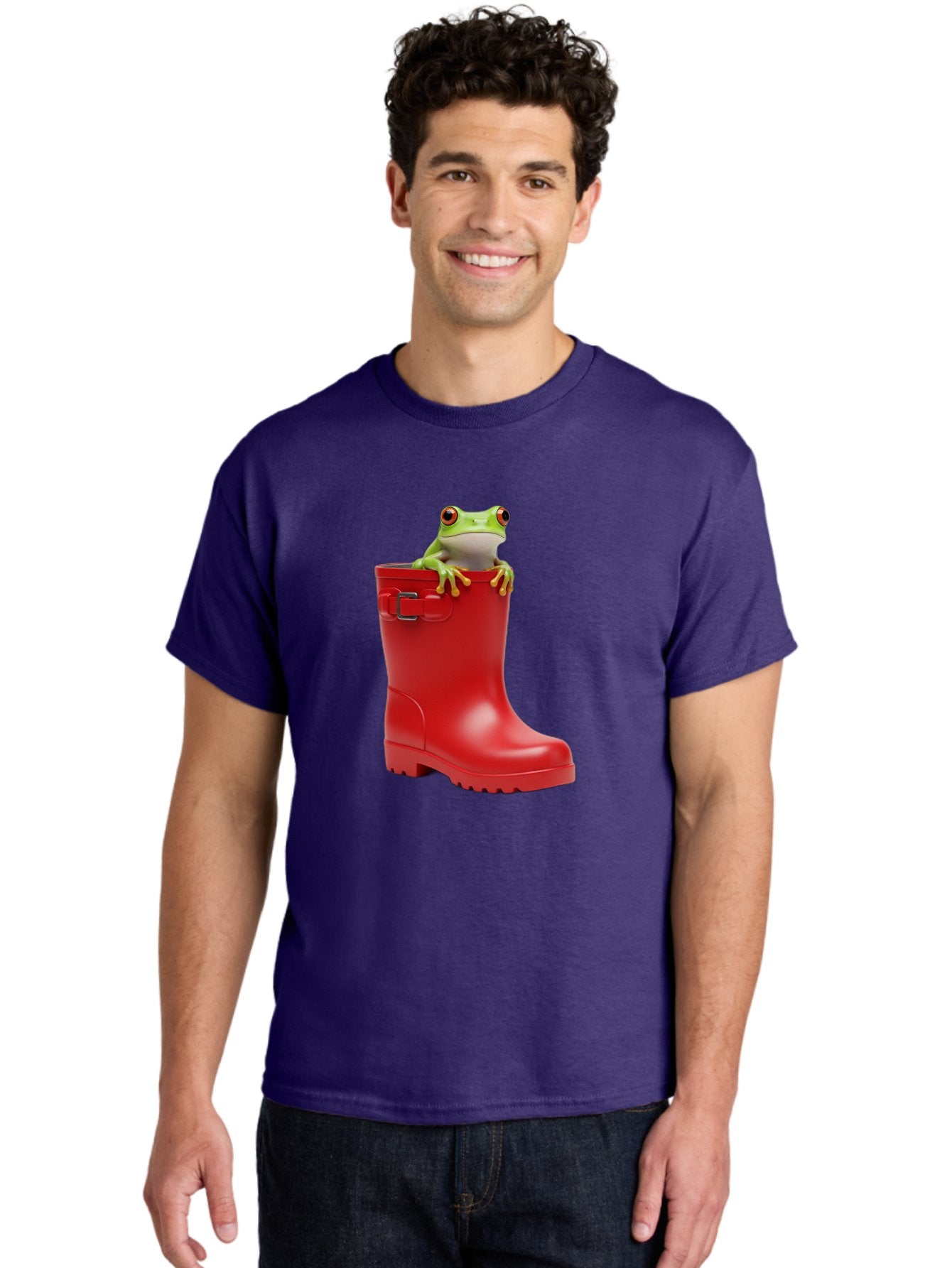 Frog-In-Red-Boot Men'S Graphic Tee, 100% Cotton, Comfortable Casual Summer Wear, Machine Washable, Vintage Camera, Old Camera, Antique Camera, Black Camera, Classic Photography, Photography Equipment, Nostalgic Device, Film Camera, Camera Art Bam449 21