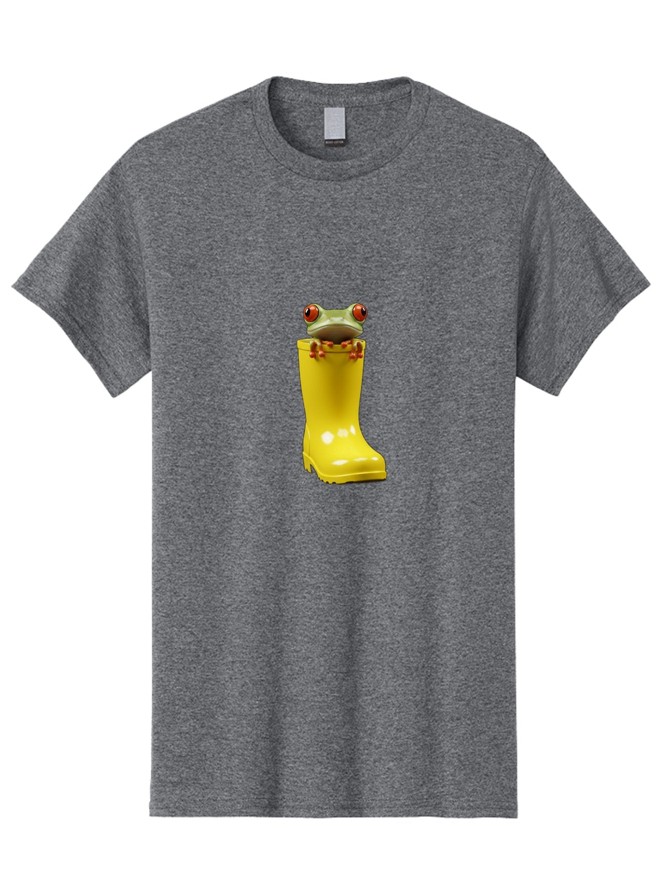 Frog-In-Yellow-Rain-Boot Men'S Graphic Tee, 100% Cotton, Comfortable Casual Summer Wear, Machine Washable, Vintage Camera, Old Camera, Antique Camera, Black Camera, Classic Photography, Photography Equipment, Nostalgic Device, Film Camera, Bam452 15