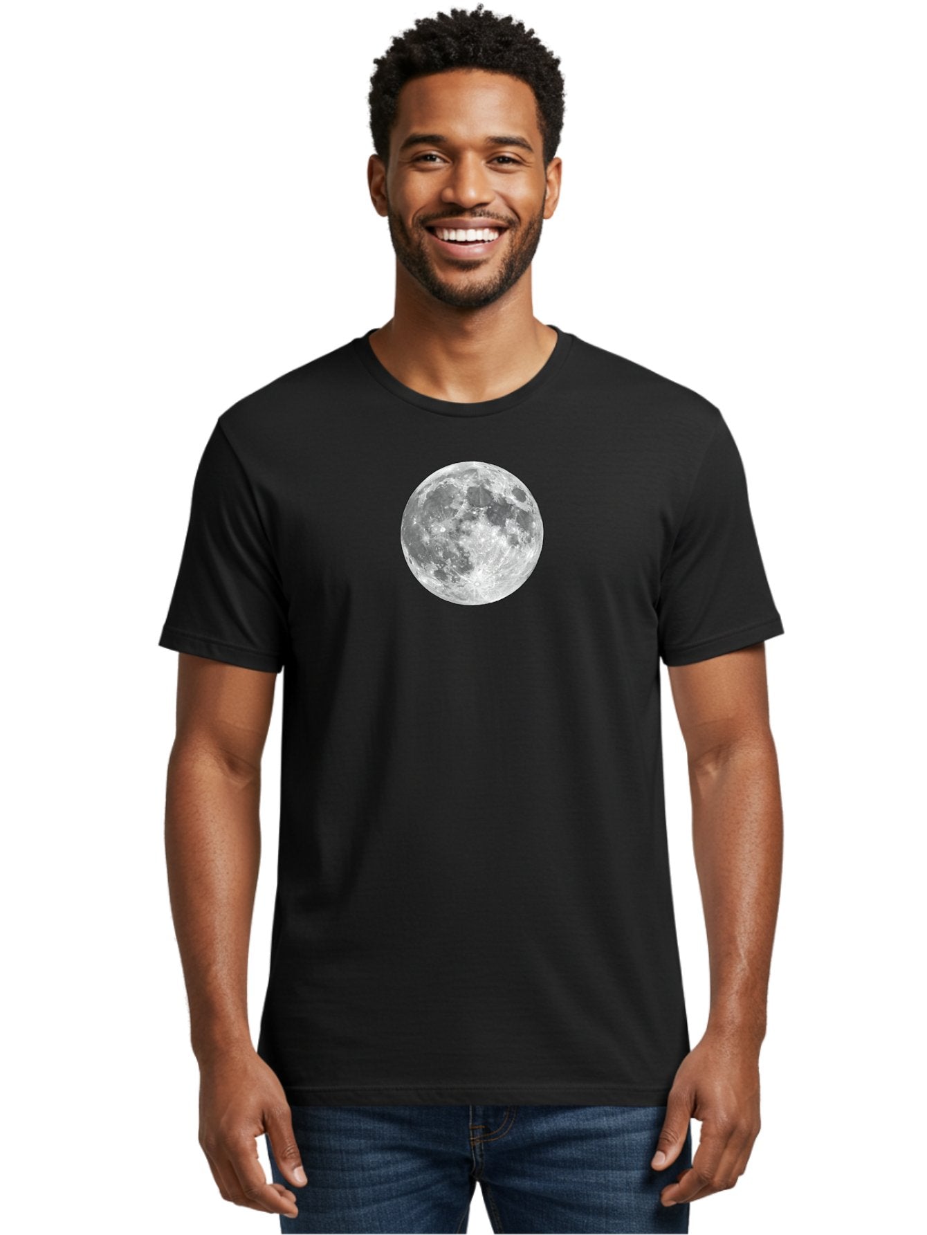 Full-Moon-1 Men'S Graphic Tee, 100% Cotton, Comfortable Casual Summer Wear, Machine Washable, Vintage Camera, Old Camera, Antique Camera, Black Camera, Classic Photography, Photography Equipment, Nostalgic Device, Film Camera, Camera Art Bam455 25