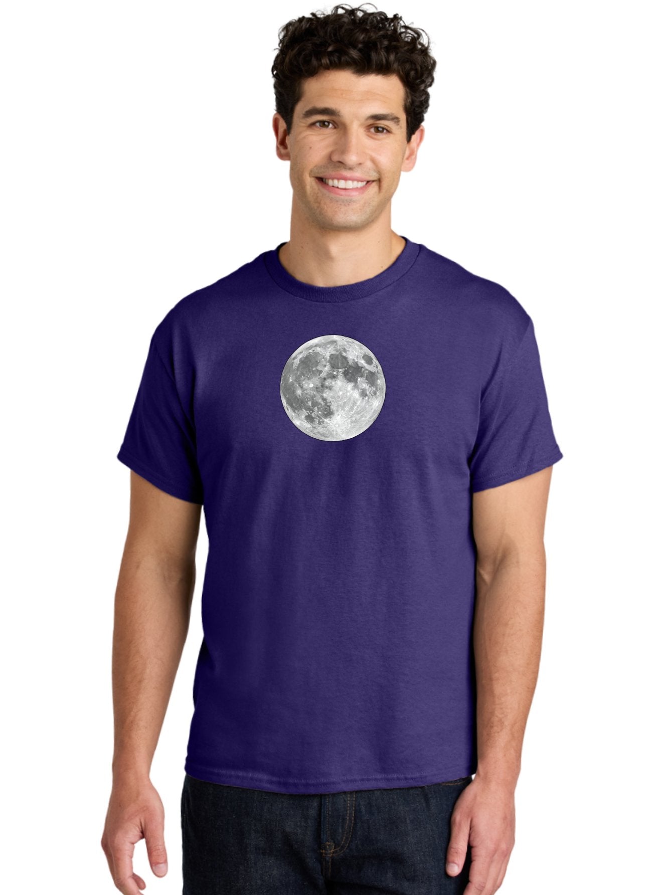 Full-Moon-1 Men'S Graphic Tee, 100% Cotton, Comfortable Casual Summer Wear, Machine Washable, Vintage Camera, Old Camera, Antique Camera, Black Camera, Classic Photography, Photography Equipment, Nostalgic Device, Film Camera, Camera Art Bam455 30