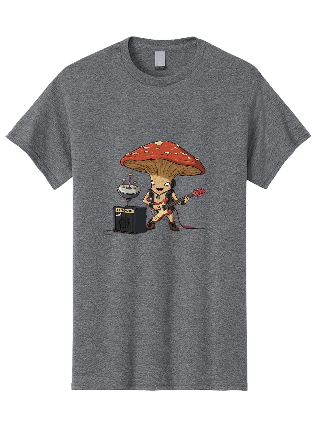 Fungi-Alien-Band Men'S Graphic Tee, 100% Cotton, Comfortable Casual Summer Wear, Machine Washable, Vintage Camera, Old Camera, Antique Camera, Black Camera, Classic Photography, Photography Equipment, Nostalgic Device, Film Camera, Camera Art Bam457 4