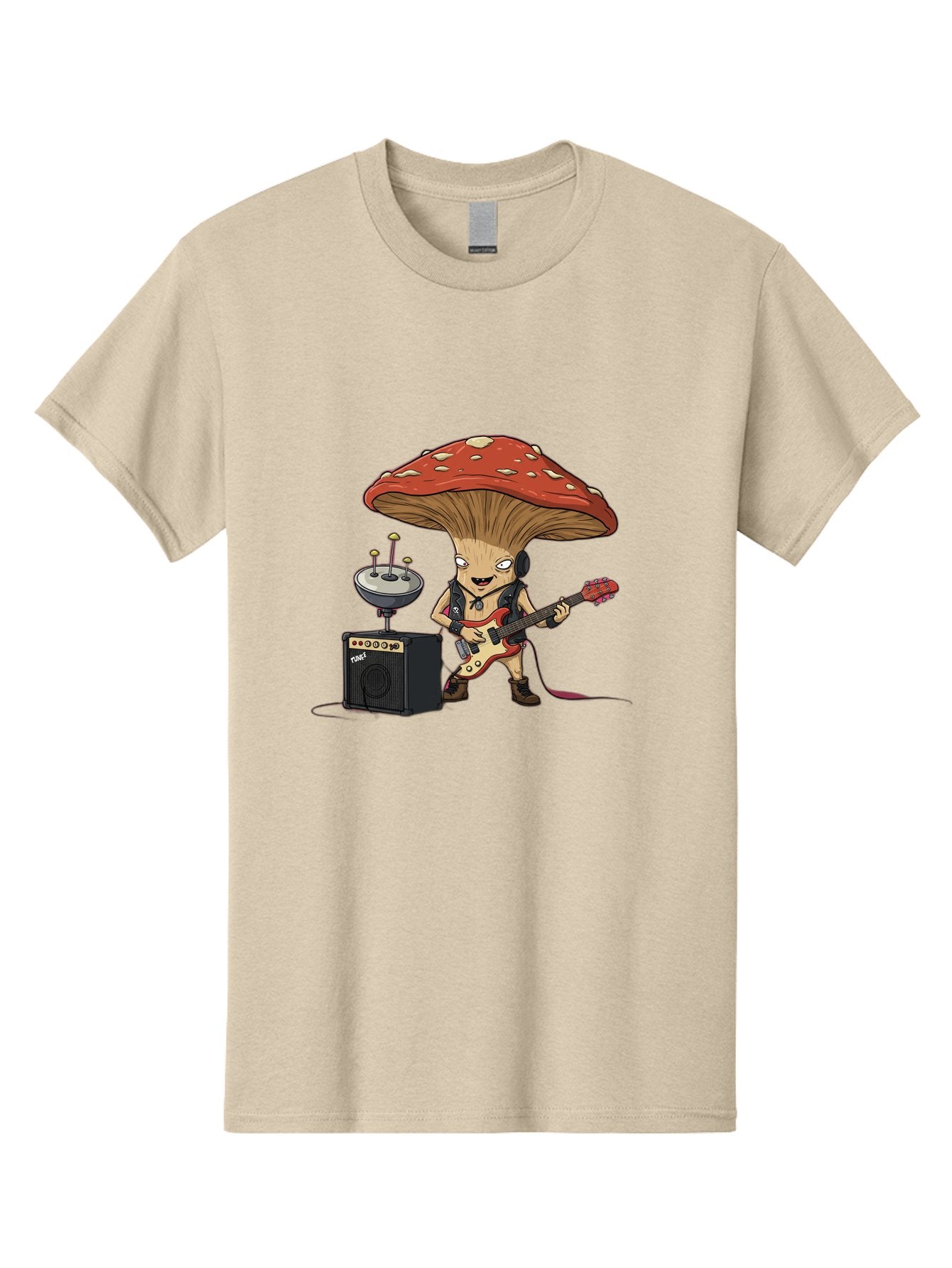 Fungi-Alien-Band Men'S Graphic Tee, 100% Cotton, Comfortable Casual Summer Wear, Machine Washable, Vintage Camera, Old Camera, Antique Camera, Black Camera, Classic Photography, Photography Equipment, Nostalgic Device, Film Camera, Camera Art Bam457 6