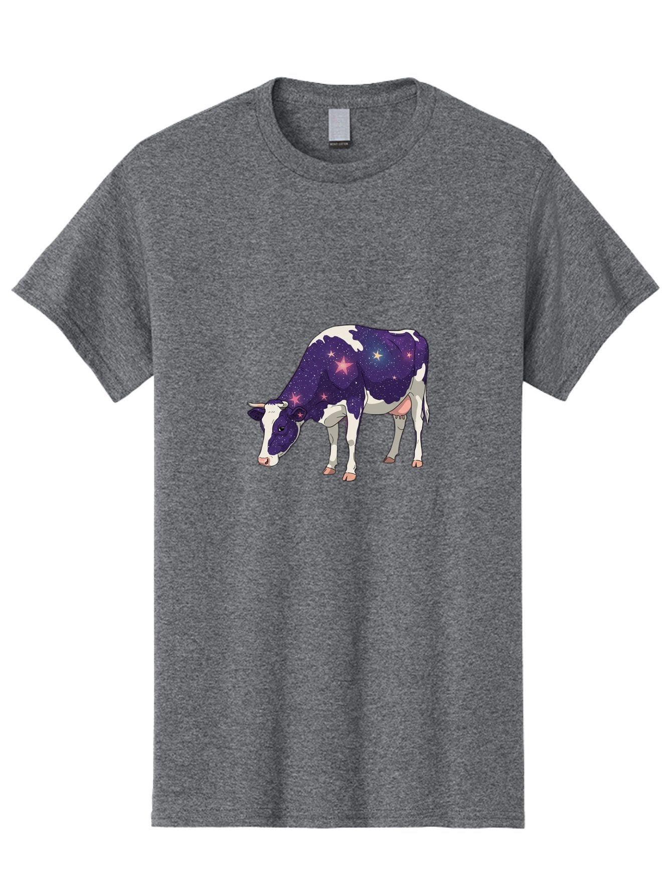 Galaxy-Cow-1 Men'S Graphic Tee, 100% Cotton, Comfortable Casual Summer Wear, Machine Washable, Vintage Camera, Old Camera, Antique Camera, Black Camera, Classic Photography, Photography Equipment, Nostalgic Device, Film Camera, Camera Art Bam469 15