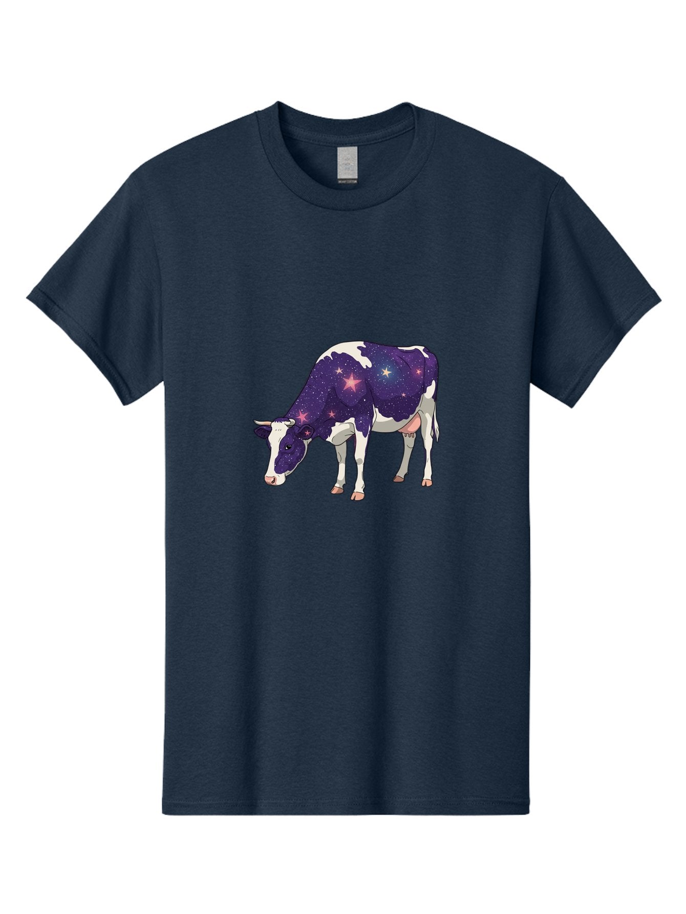 Galaxy-Cow-1 Men'S Graphic Tee, 100% Cotton, Comfortable Casual Summer Wear, Machine Washable, Vintage Camera, Old Camera, Antique Camera, Black Camera, Classic Photography, Photography Equipment, Nostalgic Device, Film Camera, Camera Art Bam469 9