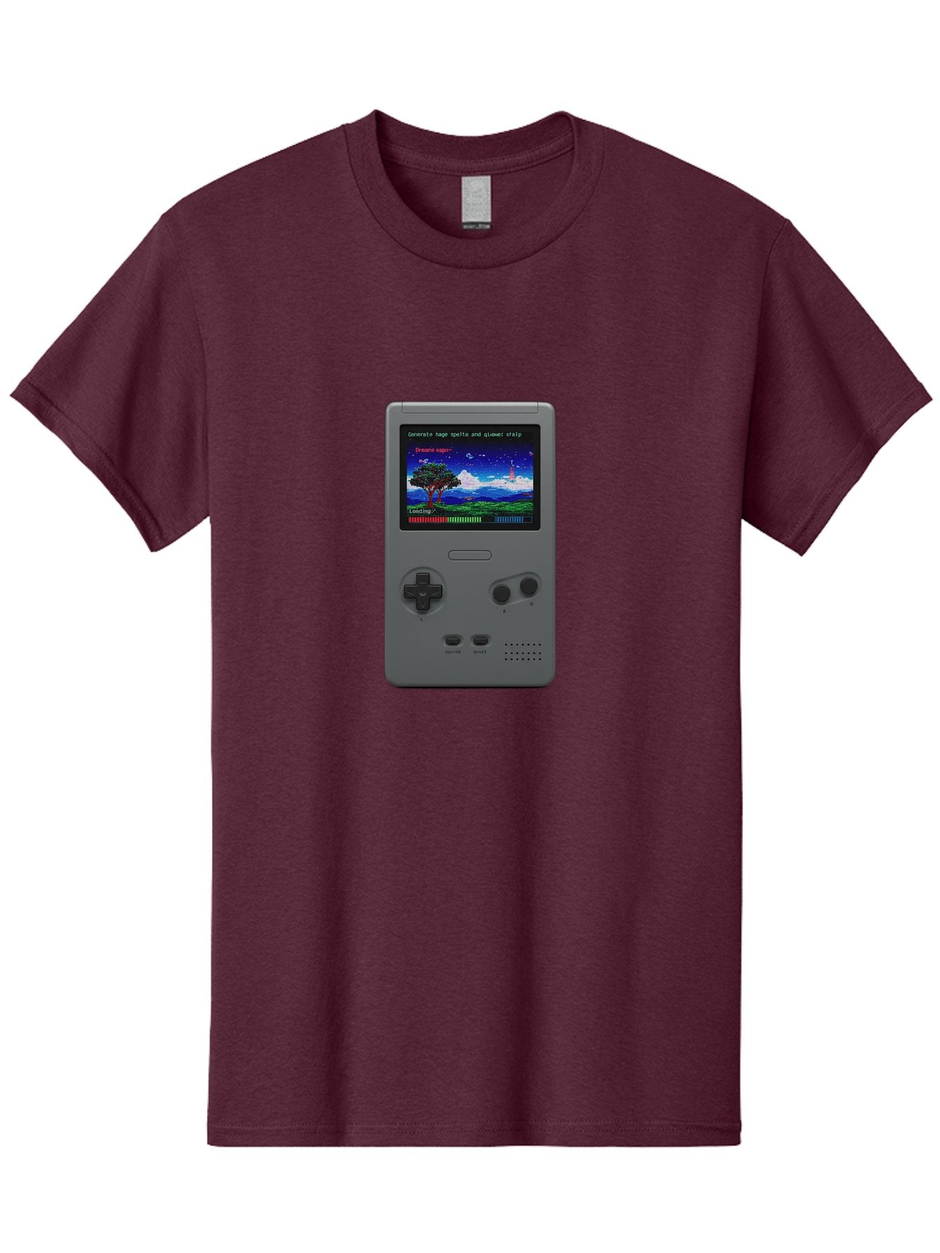 Game-Boy Men'S Graphic Tee, 100% Cotton, Comfortable Casual Summer Wear, Machine Washable, Vintage Camera, Old Camera, Antique Camera, Black Camera, Classic Photography, Photography Equipment, Nostalgic Device, Film Camera, Camera Art Bam472 15
