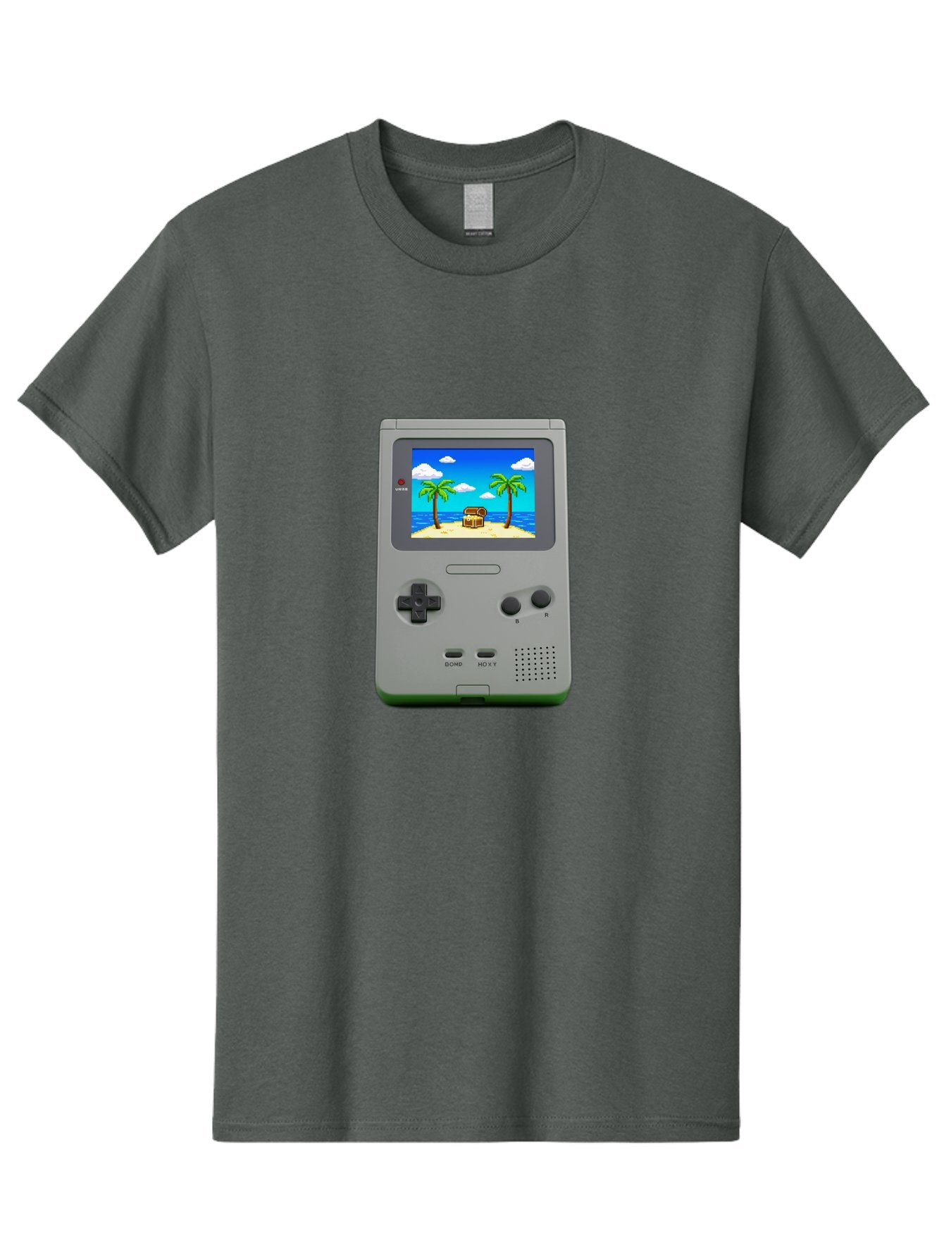 Gameboy-1 Men'S Graphic Tee, 100% Cotton, Comfortable Casual Summer Wear, Machine Washable, Vintage Camera, Old Camera, Antique Camera, Black Camera, Classic Photography, Photography Equipment, Nostalgic Device, Film Camera, Camera Art Bam474 6