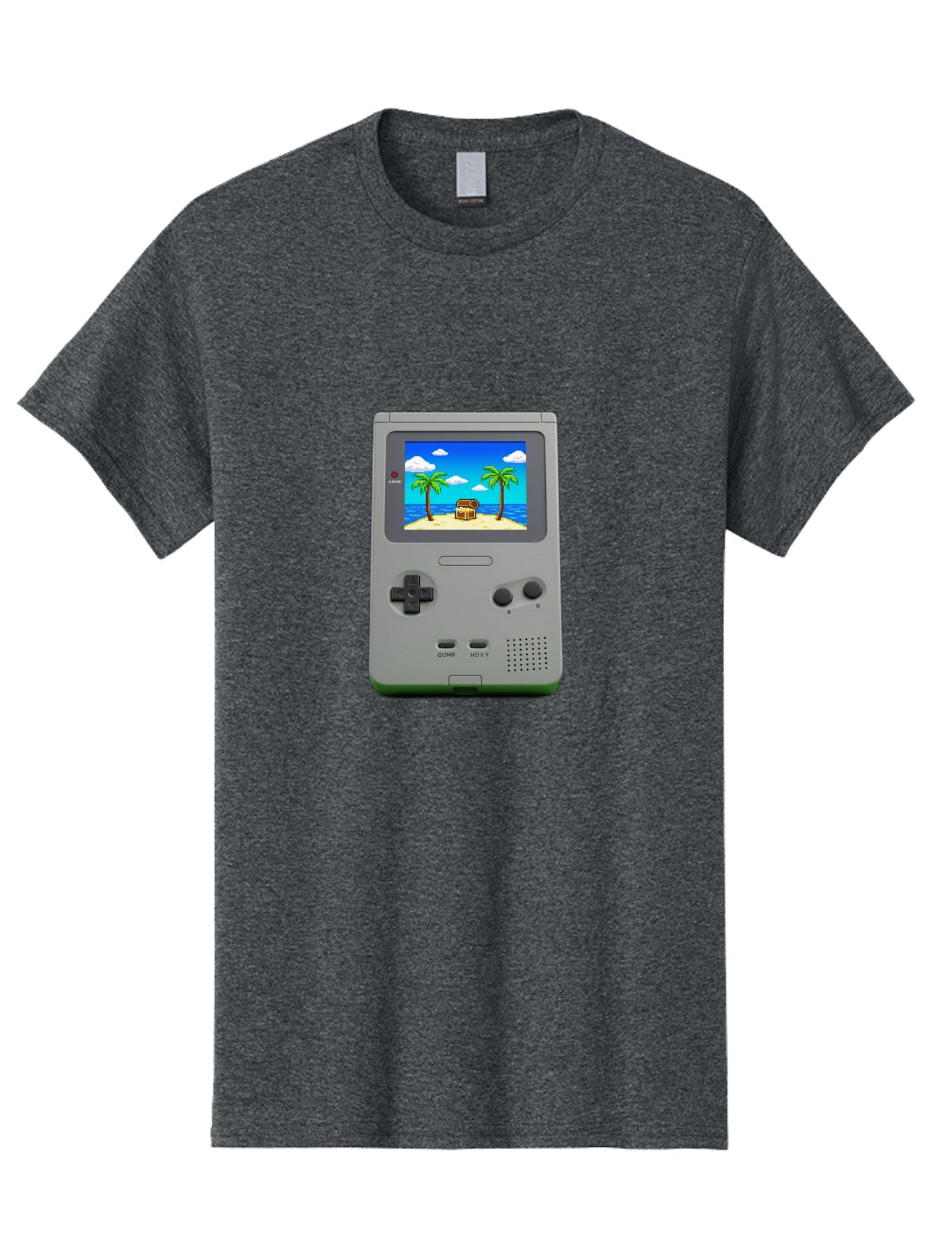 Gameboy-1 Men'S Graphic Tee, 100% Cotton, Comfortable Casual Summer Wear, Machine Washable, Vintage Camera, Old Camera, Antique Camera, Black Camera, Classic Photography, Photography Equipment, Nostalgic Device, Film Camera, Camera Art Bam474 9