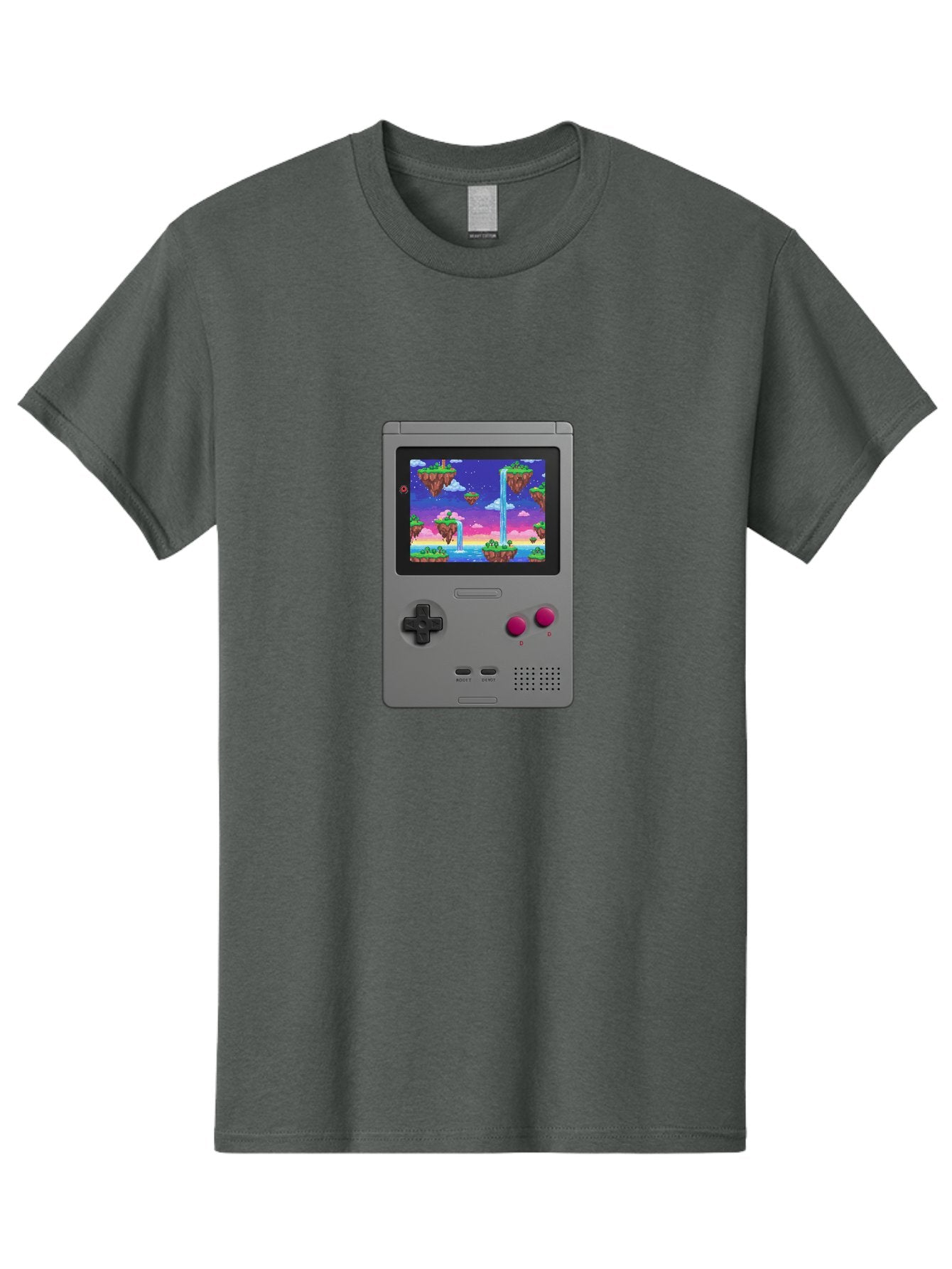 Gameboy Men'S Graphic Tee, 100% Cotton, Comfortable Casual Summer Wear, Machine Washable, Vintage Camera, Old Camera, Antique Camera, Black Camera, Classic Photography, Photography Equipment, Nostalgic Device, Film Camera, Camera Art Bam475 11