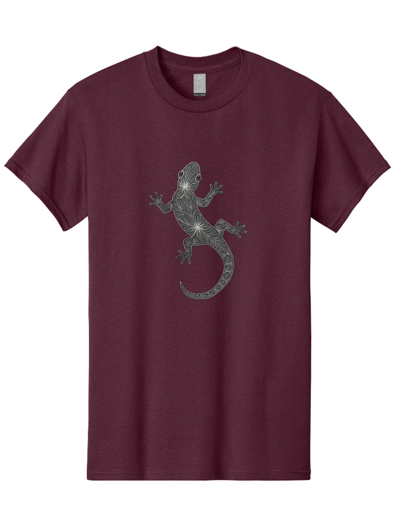 Gecko-Illustration Men'S Graphic Tee, 100% Cotton, Comfortable Casual Summer Wear, Machine Washable, Vintage Camera, Old Camera, Antique Camera, Black Camera, Classic Photography, Photography Equipment, Nostalgic Device, Film Camera, Bam480 3