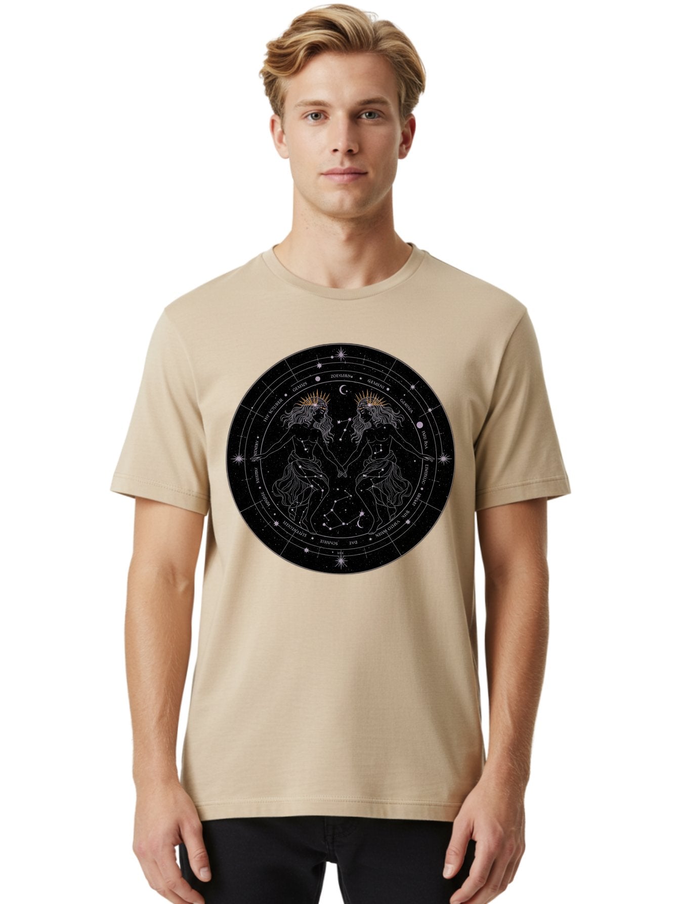 Gemini-Zodiac-Sign Men'S Graphic Tee, 100% Cotton, Comfortable Casual Summer Wear, Machine Washable, Vintage Camera, Old Camera, Antique Camera, Black Camera, Classic Photography, Photography Equipment, Nostalgic Device, Film Camera, Bam486 16