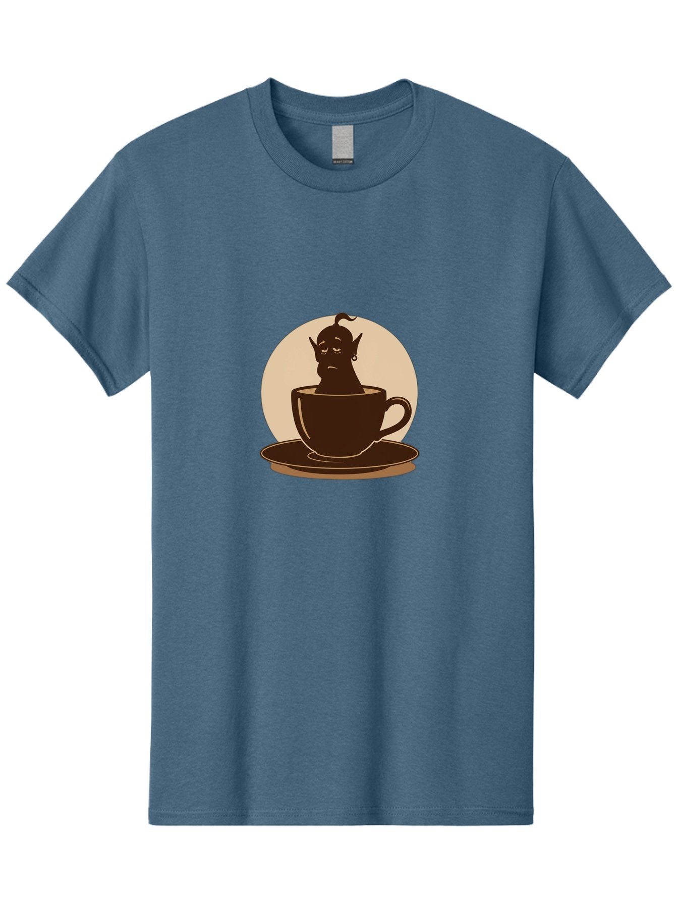 Genie-In-Coffee-Cup Men'S Graphic Tee, 100% Cotton, Comfortable Casual Summer Wear, Machine Washable, Vintage Camera, Old Camera, Antique Camera, Black Camera, Classic Photography, Photography Equipment, Nostalgic Device, Film Camera, Bam492 7