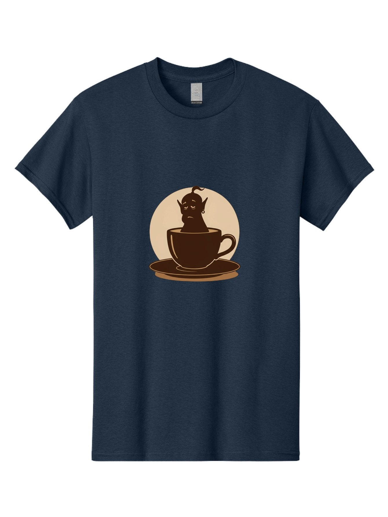Genie-In-Coffee-Cup Men'S Graphic Tee, 100% Cotton, Comfortable Casual Summer Wear, Machine Washable, Vintage Camera, Old Camera, Antique Camera, Black Camera, Classic Photography, Photography Equipment, Nostalgic Device, Film Camera, Bam492 5