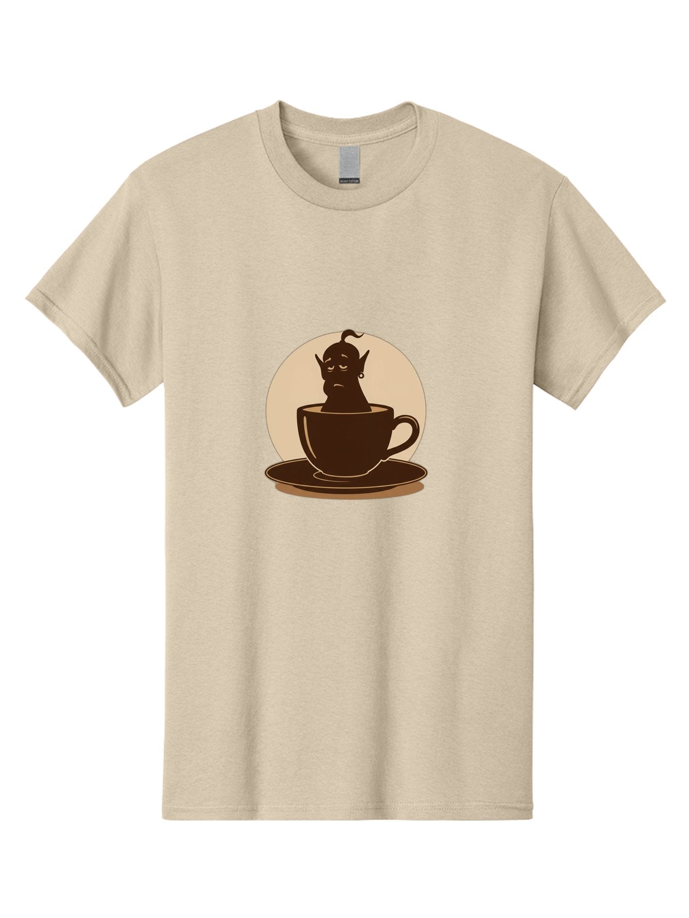 Genie-In-Coffee-Cup Men'S Graphic Tee, 100% Cotton, Comfortable Casual Summer Wear, Machine Washable, Vintage Camera, Old Camera, Antique Camera, Black Camera, Classic Photography, Photography Equipment, Nostalgic Device, Film Camera, Bam492 4
