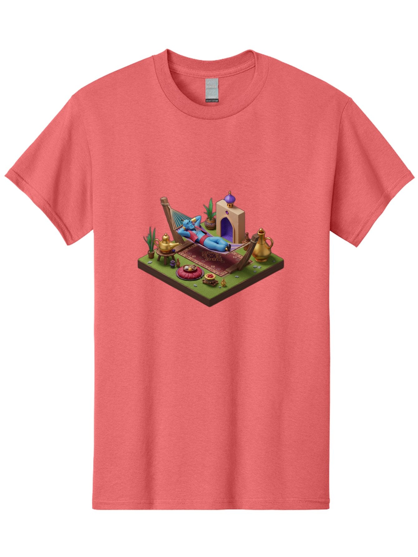 Genie-Relaxing Men'S Graphic Tee, 100% Cotton, Comfortable Casual Summer Wear, Machine Washable, Vintage Camera, Old Camera, Antique Camera, Black Camera, Classic Photography, Photography Equipment, Nostalgic Device, Film Camera, Camera Art Bam494 6