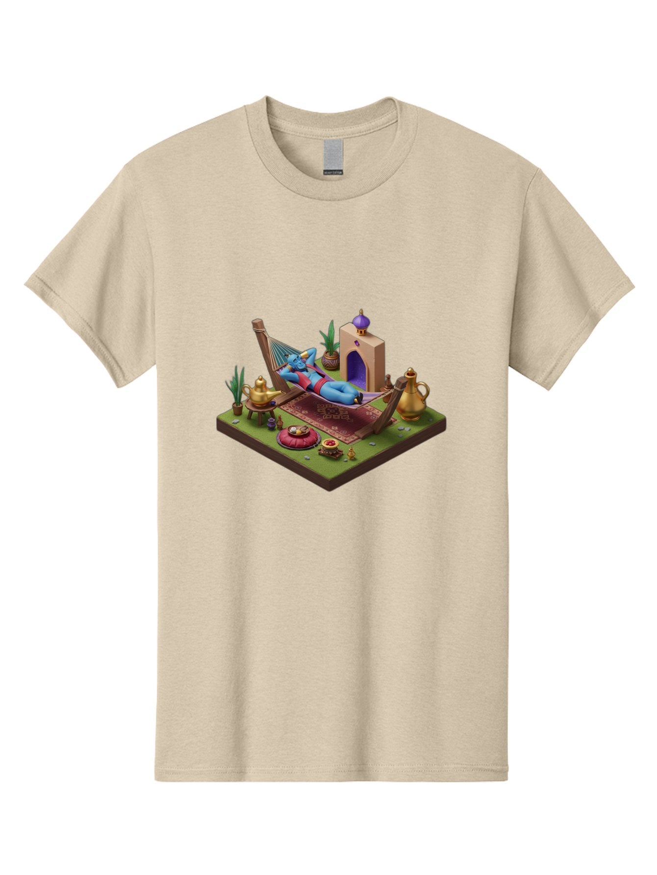 Genie-Relaxing Men'S Graphic Tee, 100% Cotton, Comfortable Casual Summer Wear, Machine Washable, Vintage Camera, Old Camera, Antique Camera, Black Camera, Classic Photography, Photography Equipment, Nostalgic Device, Film Camera, Camera Art Bam494