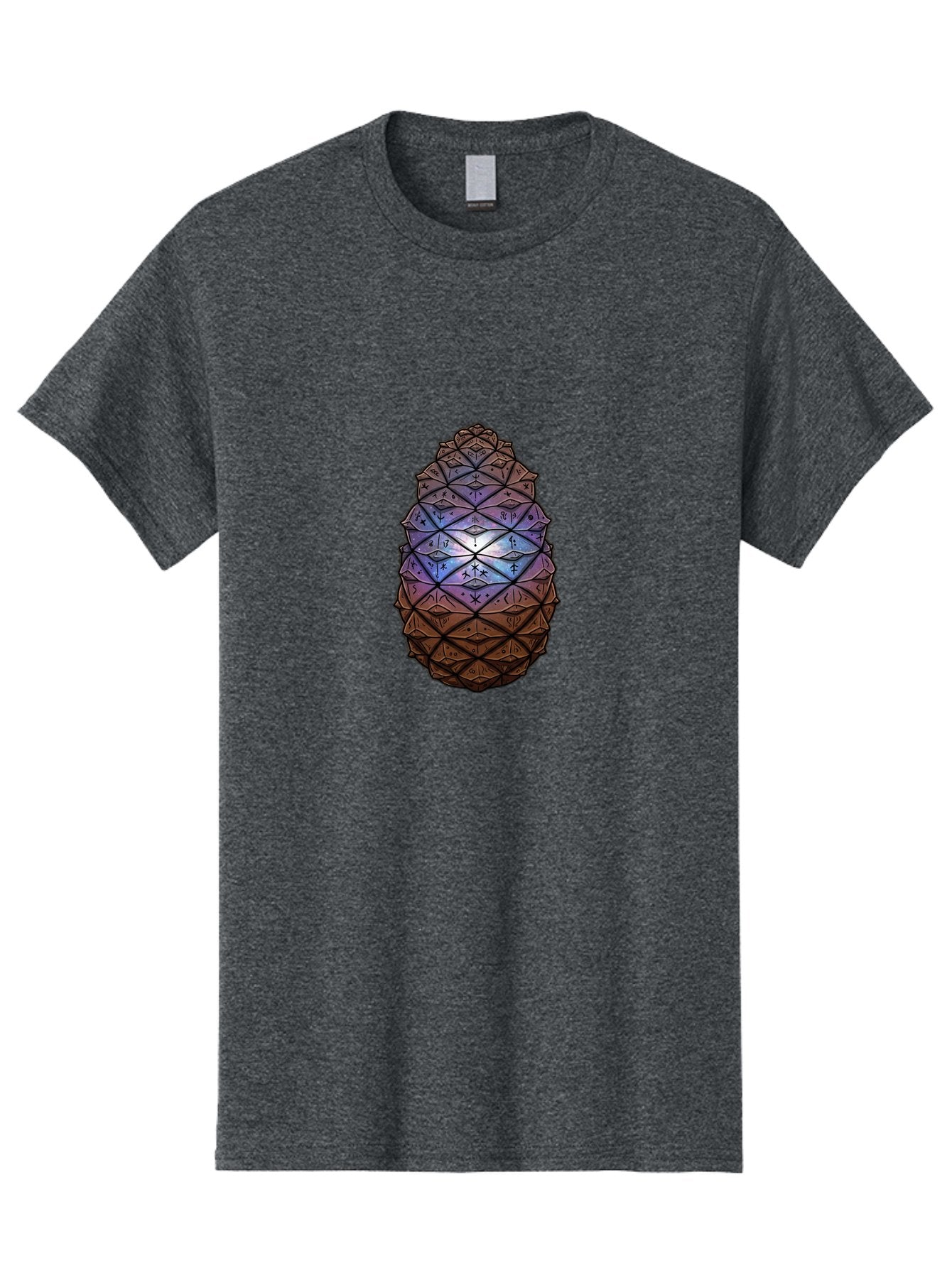 Geometric-Pinecone Men'S Graphic Tee, 100% Cotton, Comfortable Casual Summer Wear, Machine Washable, Vintage Camera, Old Camera, Antique Camera, Black Camera, Classic Photography, Photography Equipment, Nostalgic Device, Film Camera, Bam500 5