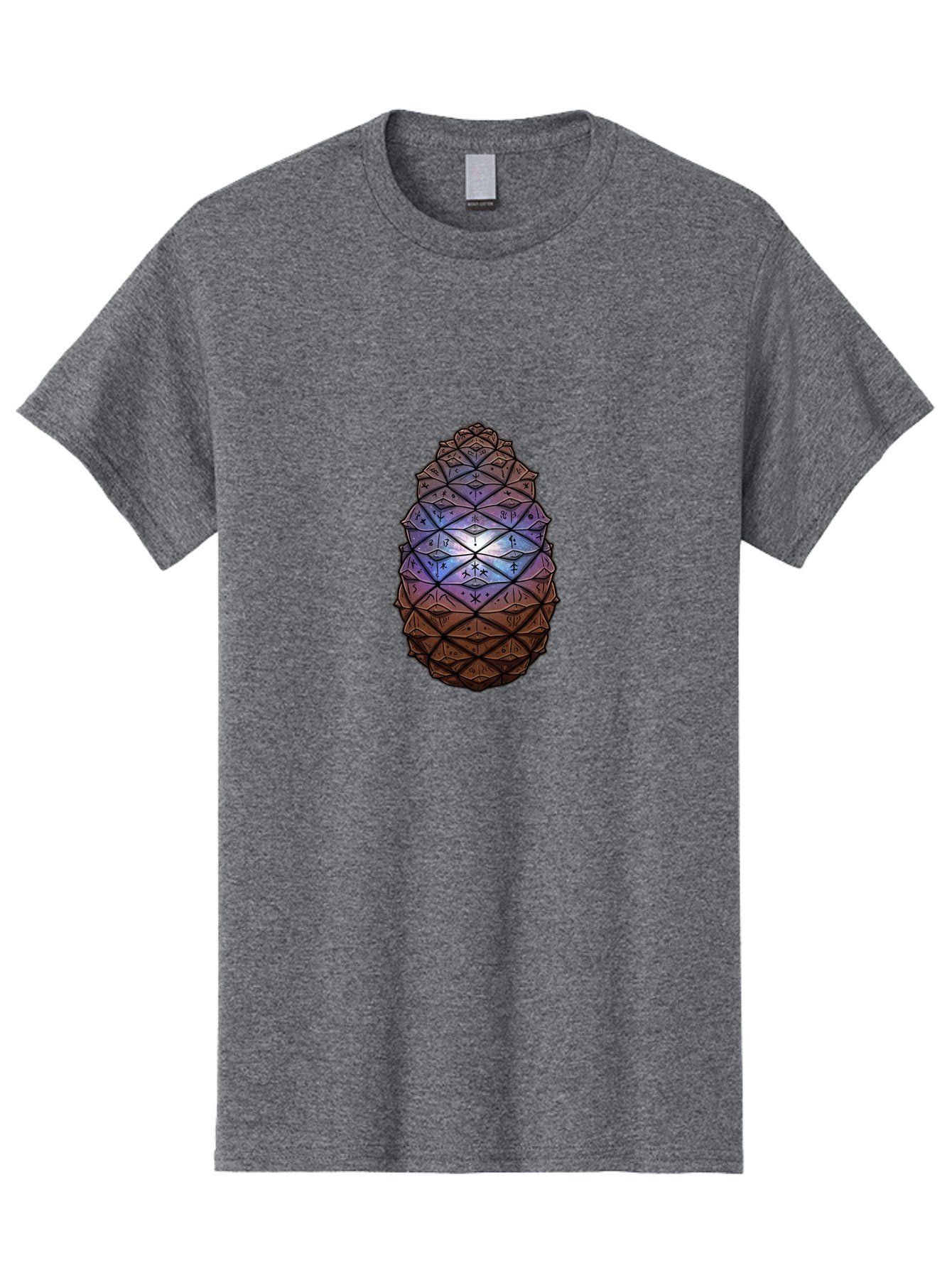 Geometric-Pinecone Men'S Graphic Tee, 100% Cotton, Comfortable Casual Summer Wear, Machine Washable, Vintage Camera, Old Camera, Antique Camera, Black Camera, Classic Photography, Photography Equipment, Nostalgic Device, Film Camera, Bam500