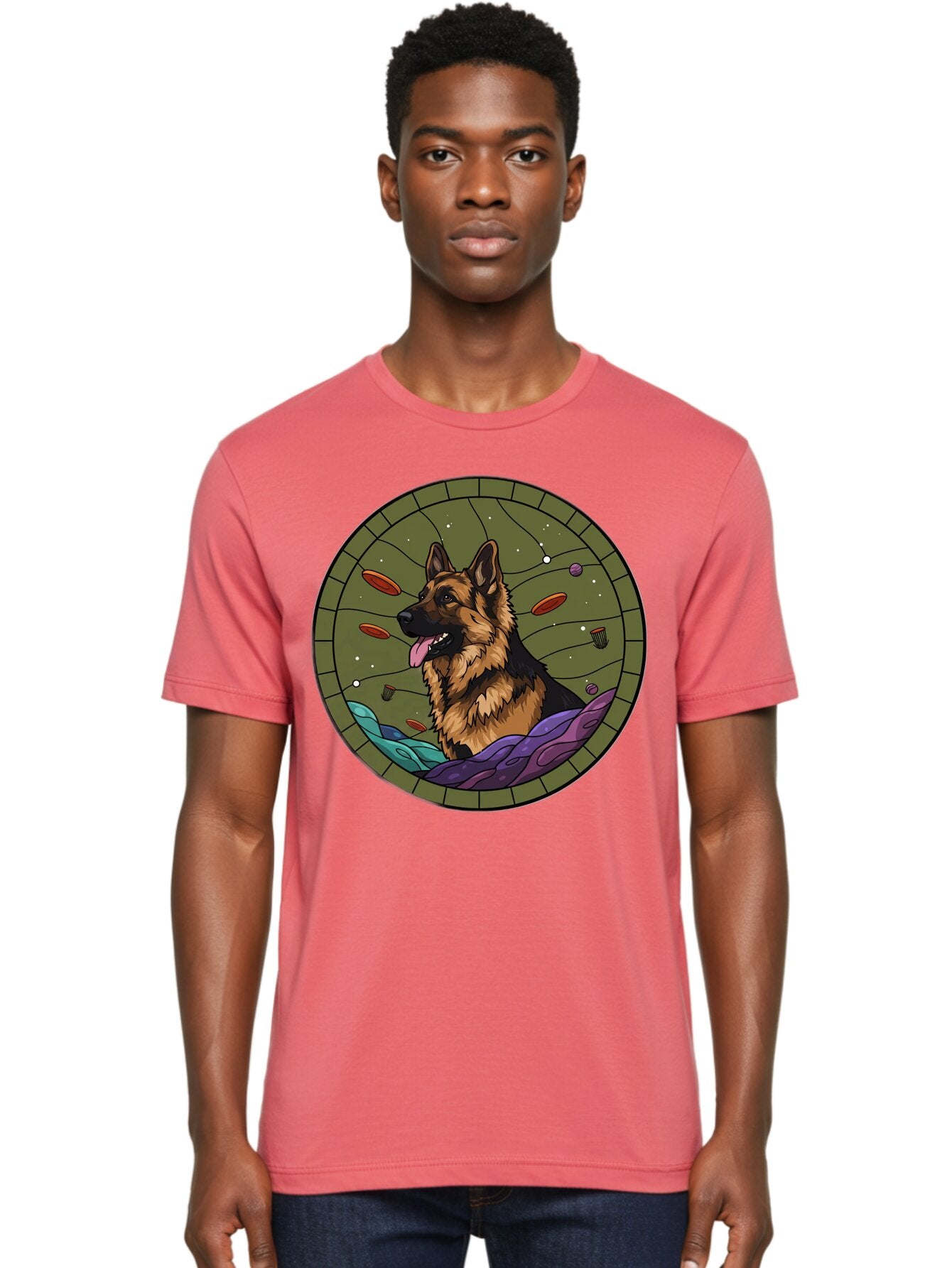 German-Shepherd Men'S Graphic Tee, 100% Cotton, Comfortable Casual Summer Wear, Machine Washable, Vintage Camera, Old Camera, Antique Camera, Black Camera, Classic Photography, Photography Equipment, Nostalgic Device, Film Camera, Camera Art Bam502 20