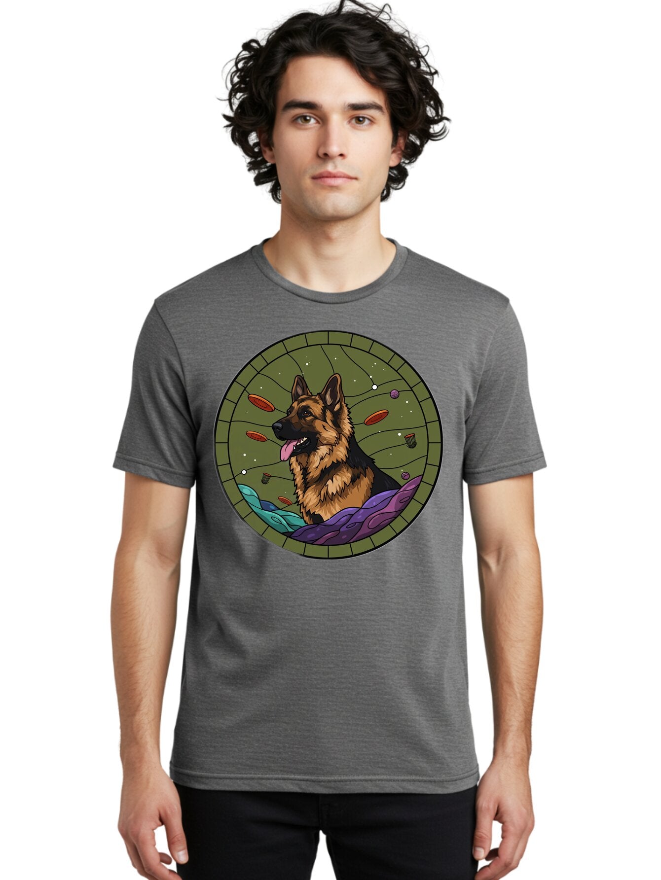 German-Shepherd Men'S Graphic Tee, 100% Cotton, Comfortable Casual Summer Wear, Machine Washable, Vintage Camera, Old Camera, Antique Camera, Black Camera, Classic Photography, Photography Equipment, Nostalgic Device, Film Camera, Camera Art Bam502 18