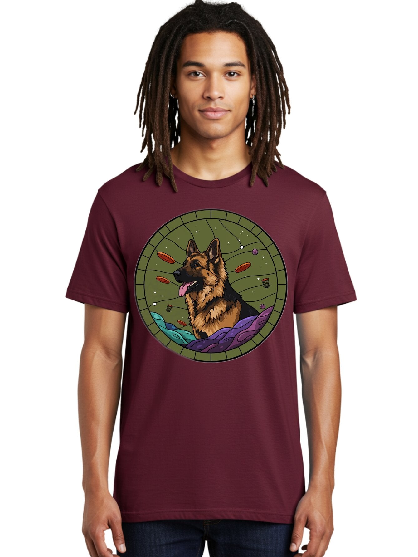 German-Shepherd Men'S Graphic Tee, 100% Cotton, Comfortable Casual Summer Wear, Machine Washable, Vintage Camera, Old Camera, Antique Camera, Black Camera, Classic Photography, Photography Equipment, Nostalgic Device, Film Camera, Camera Art Bam502 21