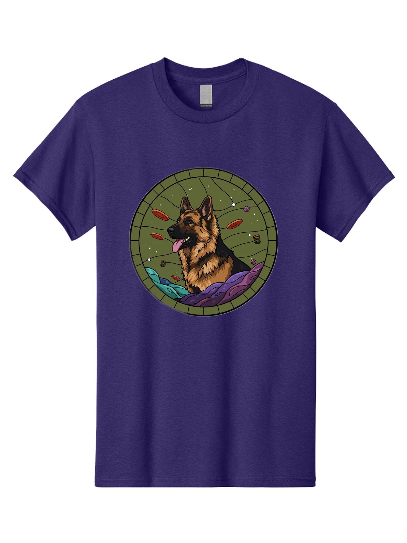 German-Shepherd Men'S Graphic Tee, 100% Cotton, Comfortable Casual Summer Wear, Machine Washable, Vintage Camera, Old Camera, Antique Camera, Black Camera, Classic Photography, Photography Equipment, Nostalgic Device, Film Camera, Camera Art Bam502 3