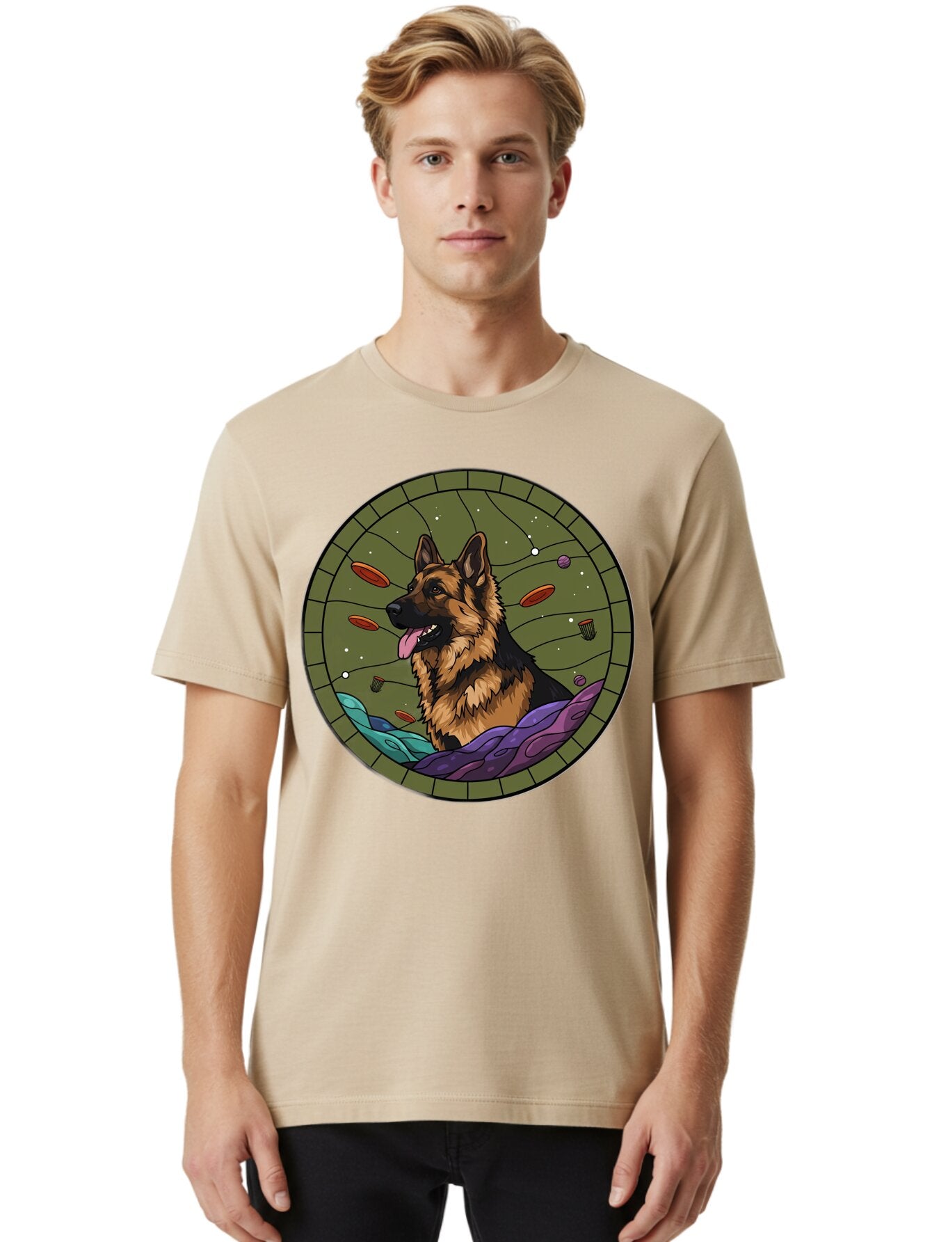 German-Shepherd Men'S Graphic Tee, 100% Cotton, Comfortable Casual Summer Wear, Machine Washable, Vintage Camera, Old Camera, Antique Camera, Black Camera, Classic Photography, Photography Equipment, Nostalgic Device, Film Camera, Camera Art Bam502 19