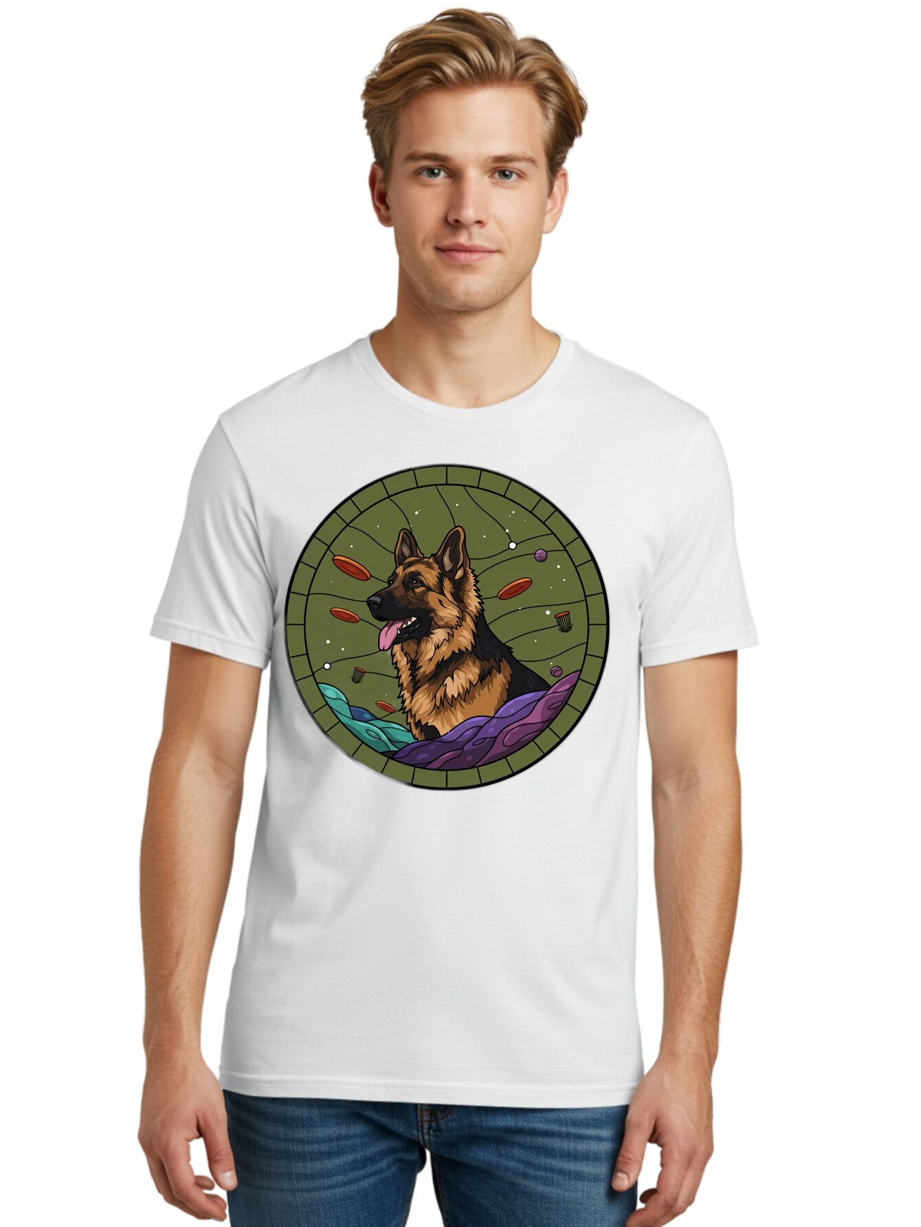 German-Shepherd Men'S Graphic Tee, 100% Cotton, Comfortable Casual Summer Wear, Machine Washable, Vintage Camera, Old Camera, Antique Camera, Black Camera, Classic Photography, Photography Equipment, Nostalgic Device, Film Camera, Camera Art Bam502 26