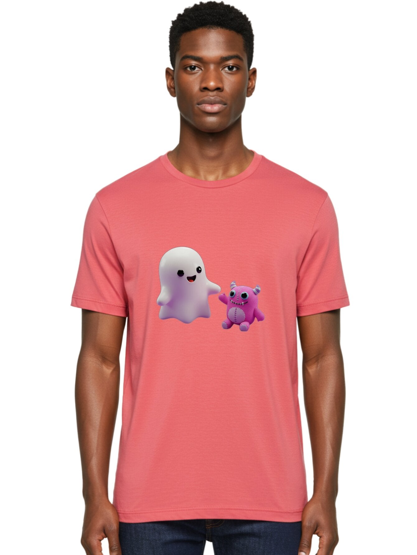 Ghost-And-Monster-Friends Men'S Graphic Tee, 100% Cotton, Comfortable Casual Summer Wear, Machine Washable, Vintage Camera, Old Camera, Antique Camera, Black Camera, Classic Photography, Photography Equipment, Nostalgic Device, Film Camera, Bam503 16