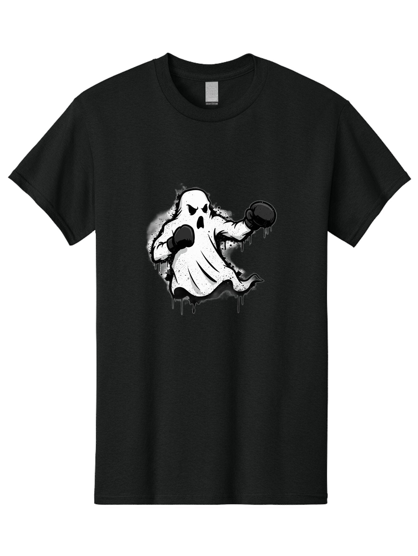 Ghost-Boxer-1 Men'S Graphic Tee, 100% Cotton, Comfortable Casual Summer Wear, Machine Washable, Vintage Camera, Old Camera, Antique Camera, Black Camera, Classic Photography, Photography Equipment, Nostalgic Device, Film Camera, Camera Art Bam504 6