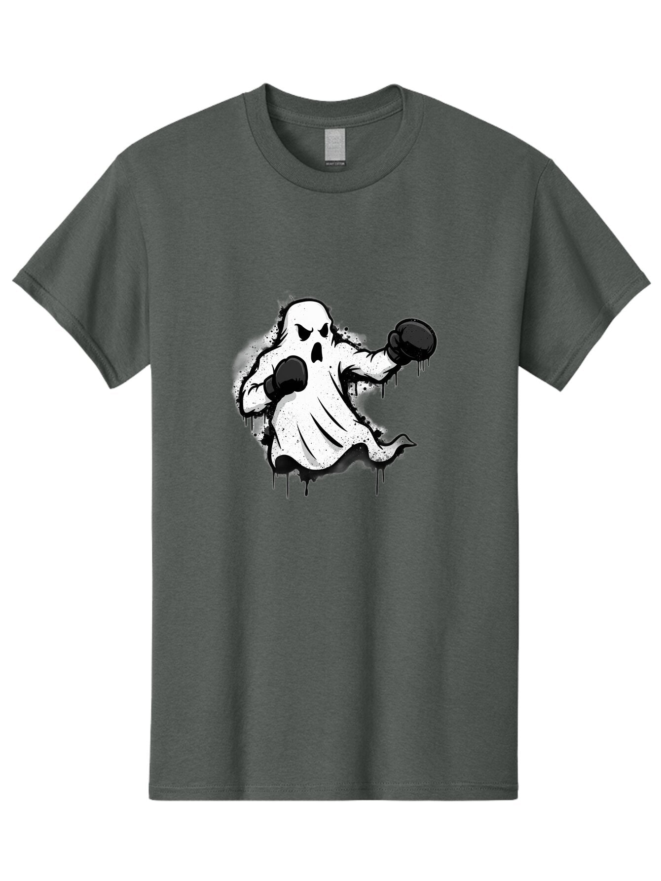 Ghost-Boxer-1 Men'S Graphic Tee, 100% Cotton, Comfortable Casual Summer Wear, Machine Washable, Vintage Camera, Old Camera, Antique Camera, Black Camera, Classic Photography, Photography Equipment, Nostalgic Device, Film Camera, Camera Art Bam504 4