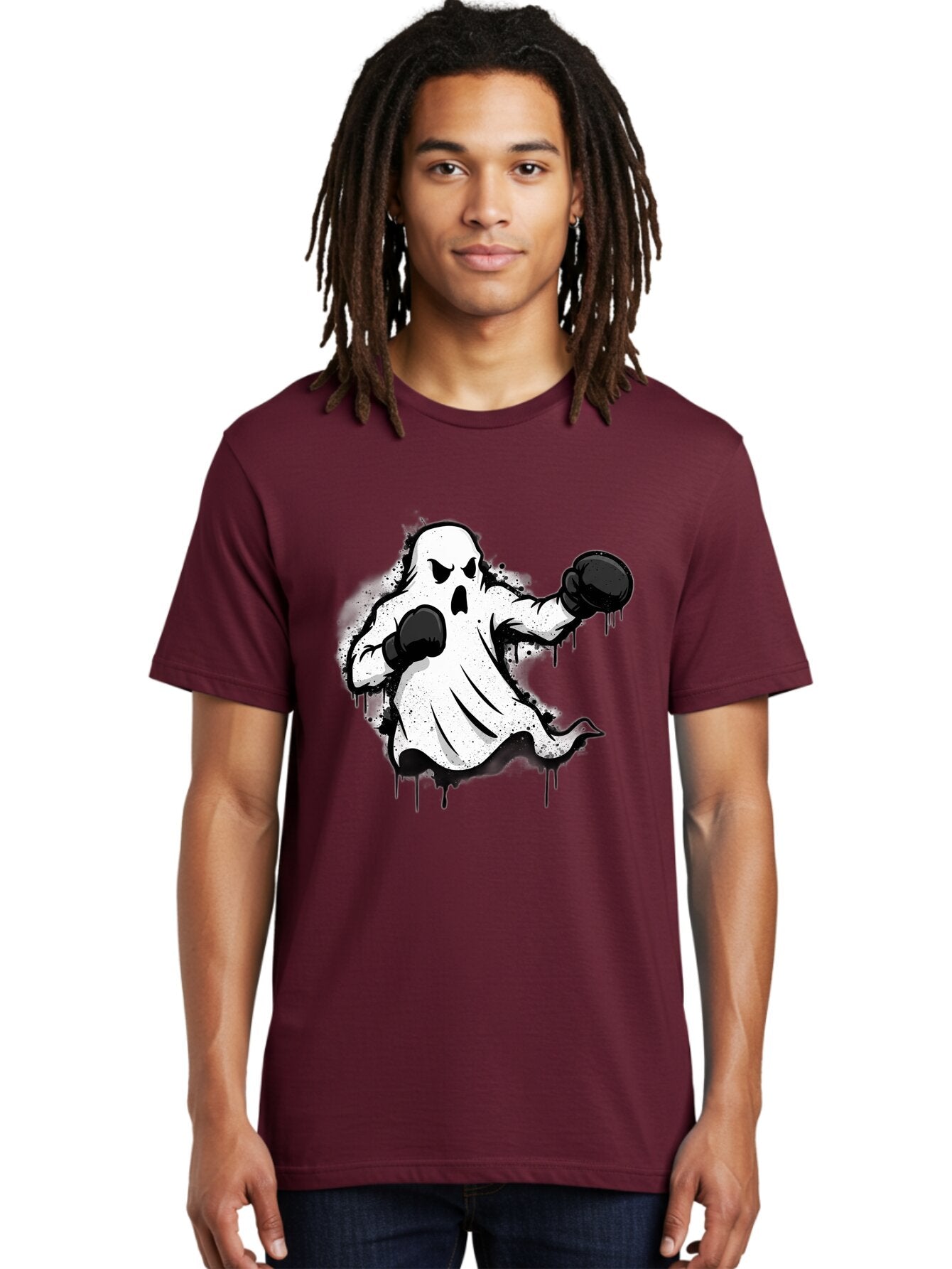 Ghost-Boxer-1 Men'S Graphic Tee, 100% Cotton, Comfortable Casual Summer Wear, Machine Washable, Vintage Camera, Old Camera, Antique Camera, Black Camera, Classic Photography, Photography Equipment, Nostalgic Device, Film Camera, Camera Art Bam504 28