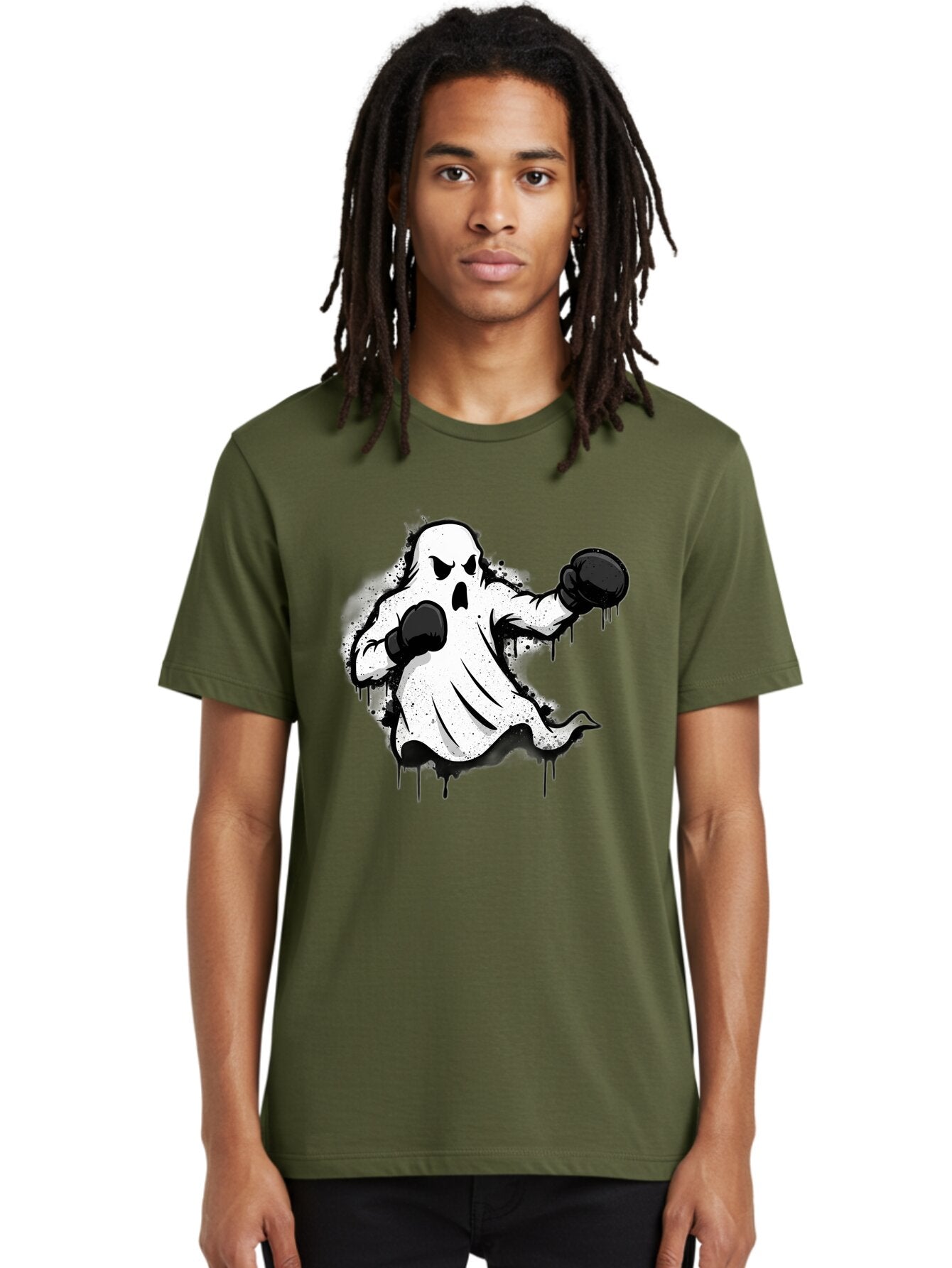 Ghost-Boxer-1 Men'S Graphic Tee, 100% Cotton, Comfortable Casual Summer Wear, Machine Washable, Vintage Camera, Old Camera, Antique Camera, Black Camera, Classic Photography, Photography Equipment, Nostalgic Device, Film Camera, Camera Art Bam504 29