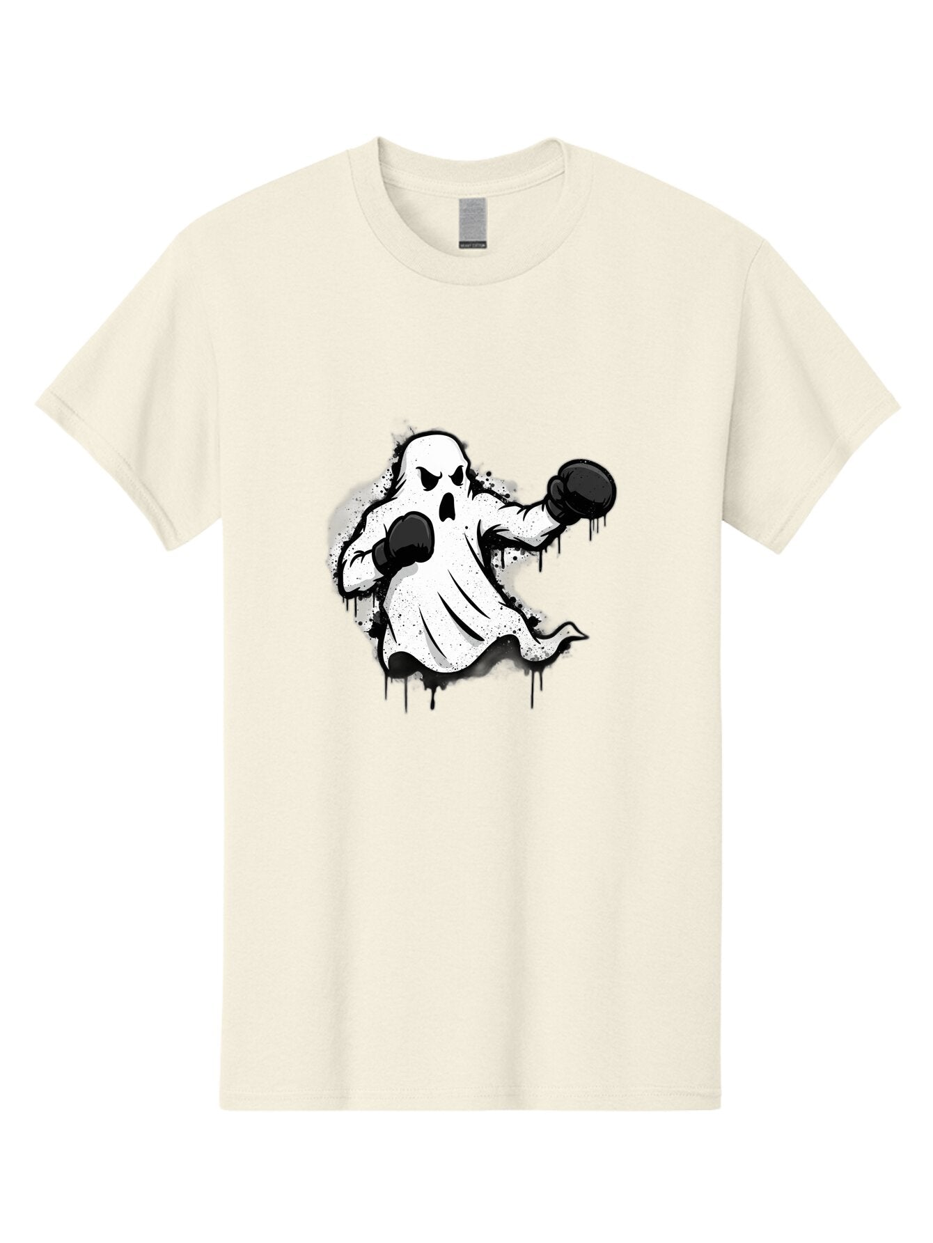 Ghost-Boxer-1 Men'S Graphic Tee, 100% Cotton, Comfortable Casual Summer Wear, Machine Washable, Vintage Camera, Old Camera, Antique Camera, Black Camera, Classic Photography, Photography Equipment, Nostalgic Device, Film Camera, Camera Art Bam504 3