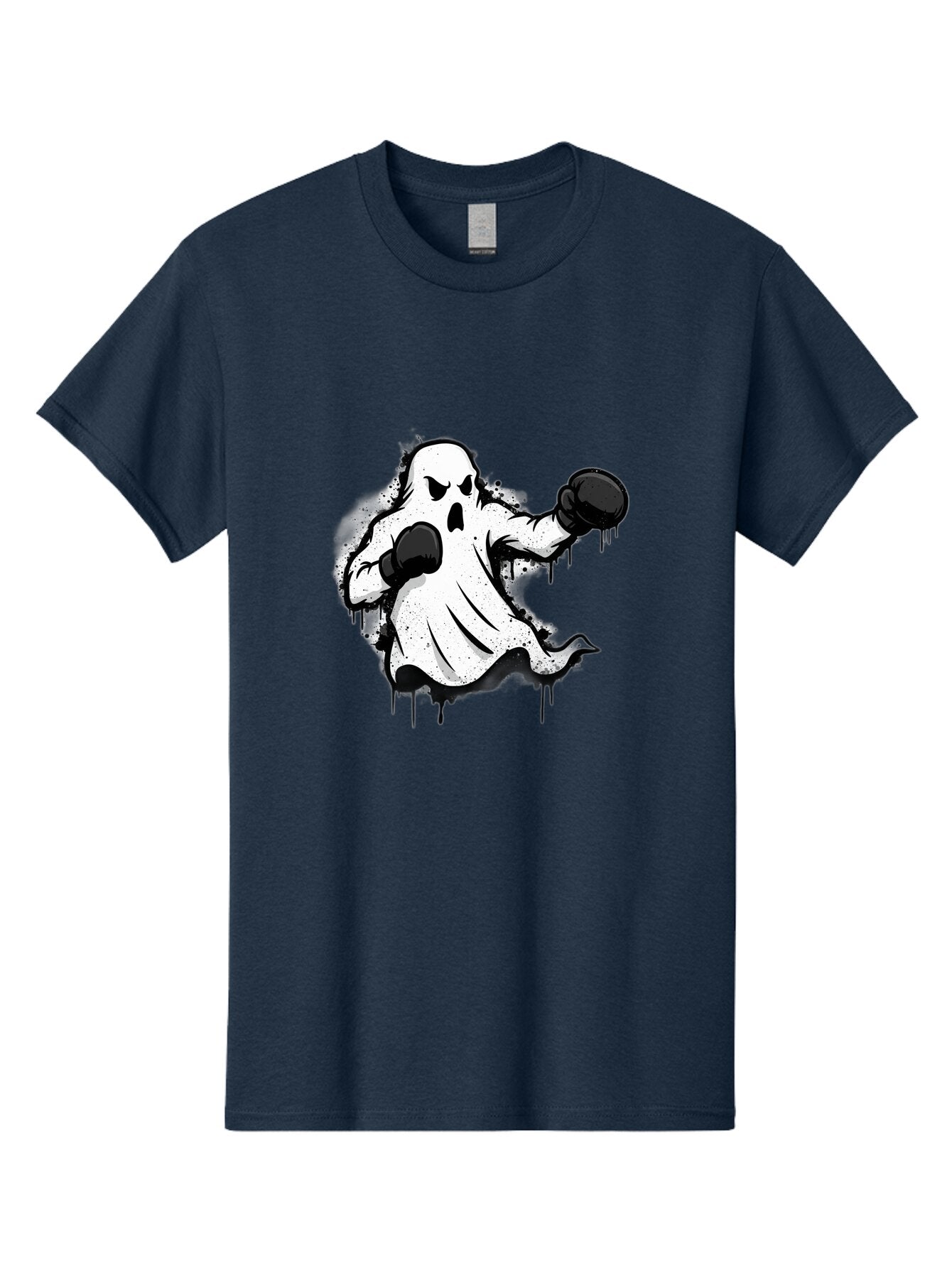 Ghost-Boxer-1 Men'S Graphic Tee, 100% Cotton, Comfortable Casual Summer Wear, Machine Washable, Vintage Camera, Old Camera, Antique Camera, Black Camera, Classic Photography, Photography Equipment, Nostalgic Device, Film Camera, Camera Art Bam504 10