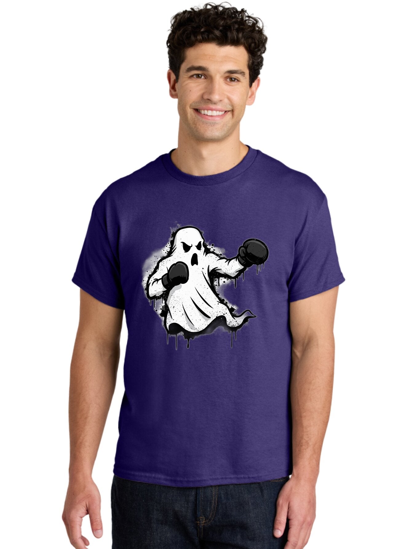 Ghost-Boxer-1 Men'S Graphic Tee, 100% Cotton, Comfortable Casual Summer Wear, Machine Washable, Vintage Camera, Old Camera, Antique Camera, Black Camera, Classic Photography, Photography Equipment, Nostalgic Device, Film Camera, Camera Art Bam504 21
