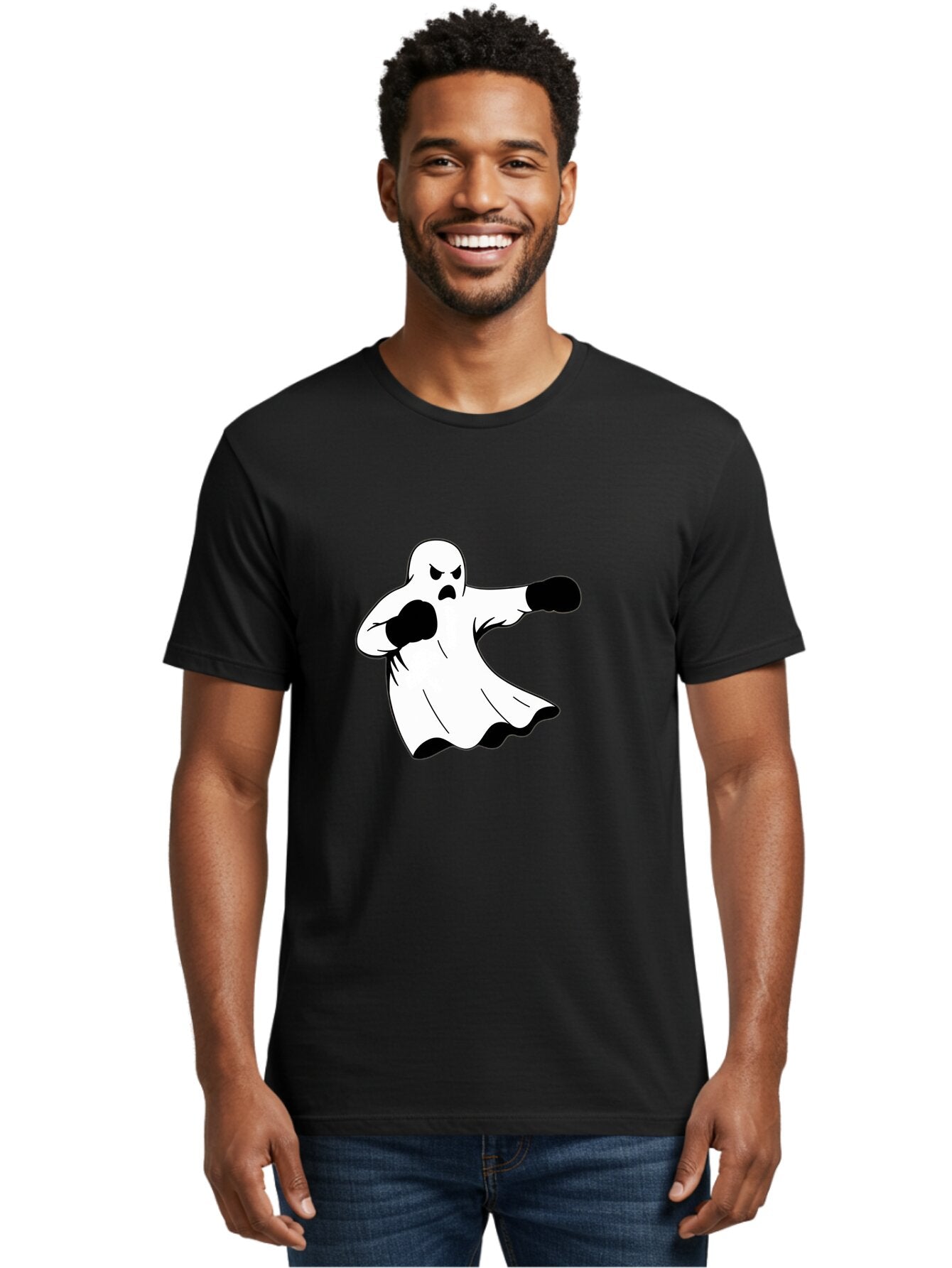 Ghost-Boxer-2 Men'S Graphic Tee, 100% Cotton, Comfortable Casual Summer Wear, Machine Washable, Vintage Camera, Old Camera, Antique Camera, Black Camera, Classic Photography, Photography Equipment, Nostalgic Device, Film Camera, Camera Art Bam505 21