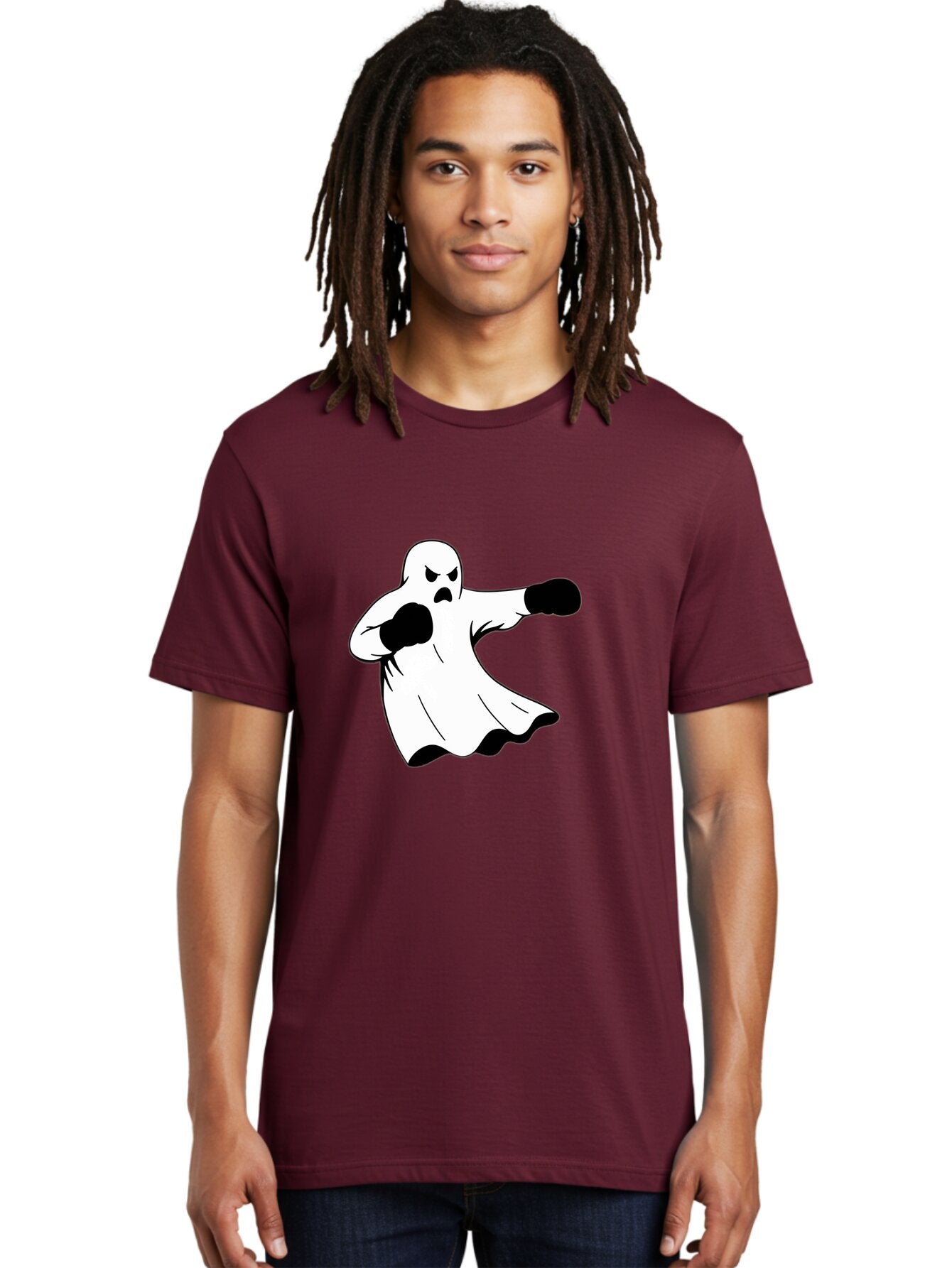 Ghost-Boxer-2 Men'S Graphic Tee, 100% Cotton, Comfortable Casual Summer Wear, Machine Washable, Vintage Camera, Old Camera, Antique Camera, Black Camera, Classic Photography, Photography Equipment, Nostalgic Device, Film Camera, Camera Art Bam505 23