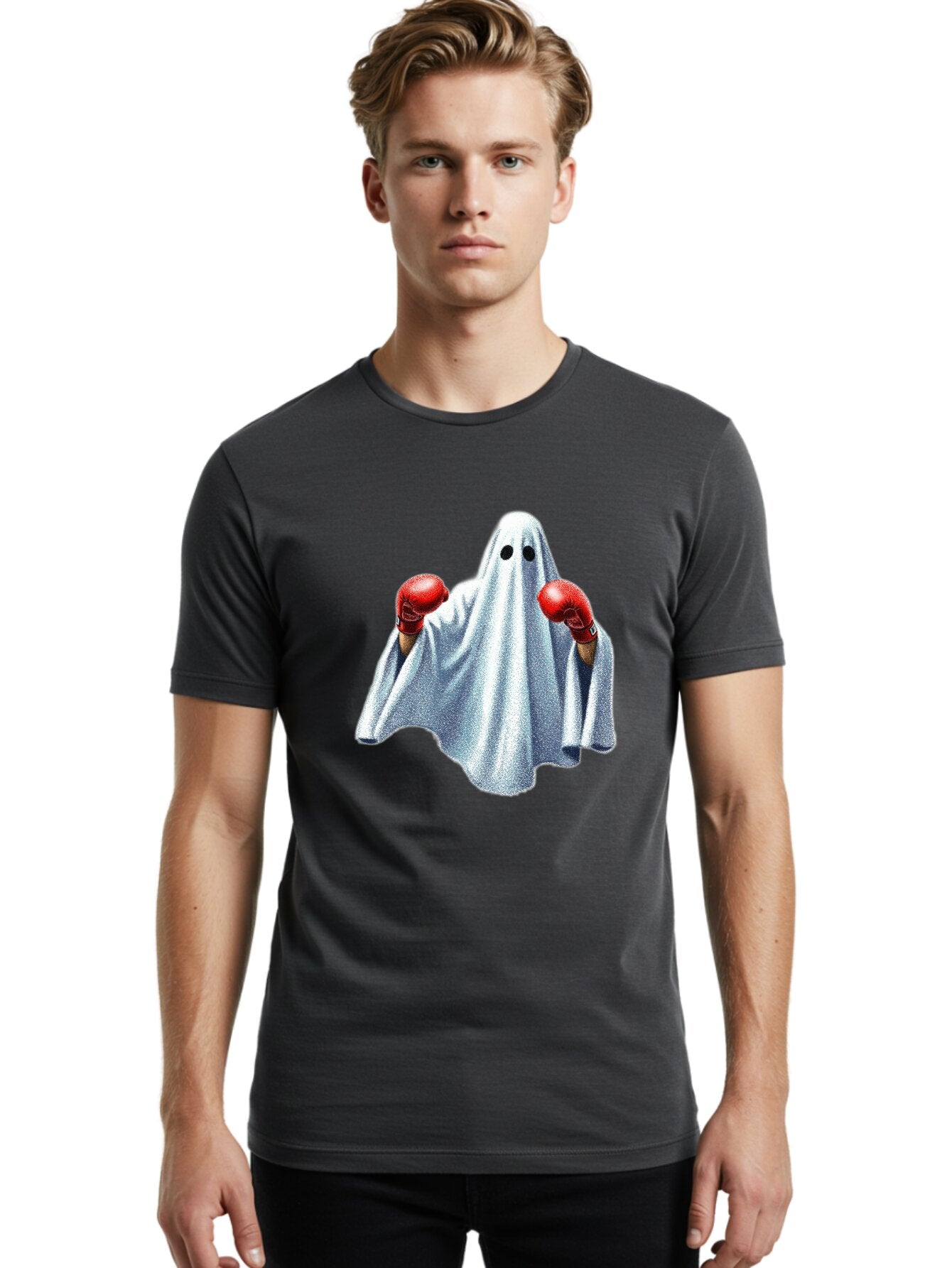 Ghost-Boxer-4 Men'S Graphic Tee, 100% Cotton, Comfortable Casual Summer Wear, Machine Washable, Vintage Camera, Old Camera, Antique Camera, Black Camera, Classic Photography, Photography Equipment, Nostalgic Device, Film Camera, Camera Art Bam507 28