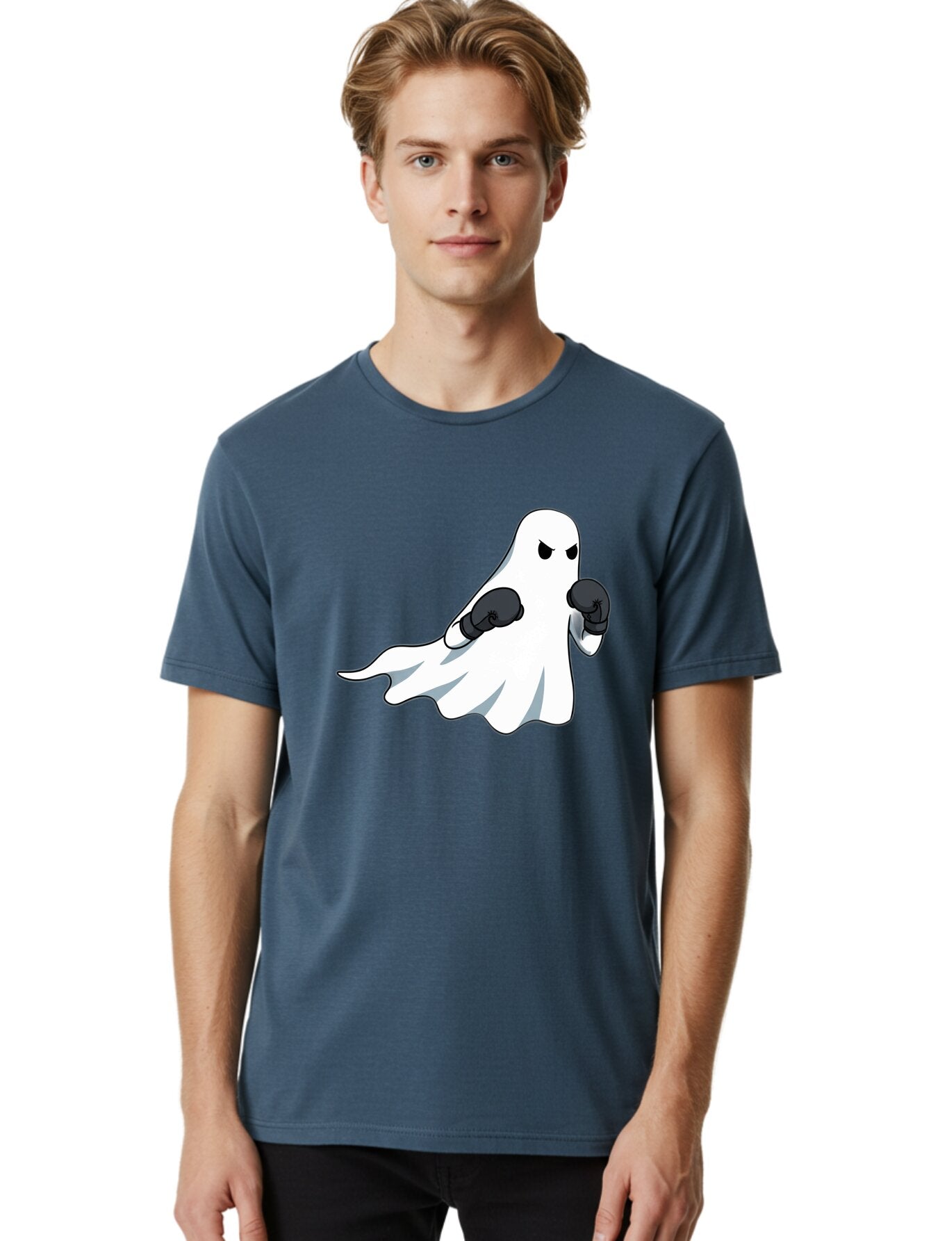 Ghost-Boxer-5 Men'S Graphic Tee, 100% Cotton, Comfortable Casual Summer Wear, Machine Washable, Vintage Camera, Old Camera, Antique Camera, Black Camera, Classic Photography, Photography Equipment, Nostalgic Device, Film Camera, Camera Art Bam508 30