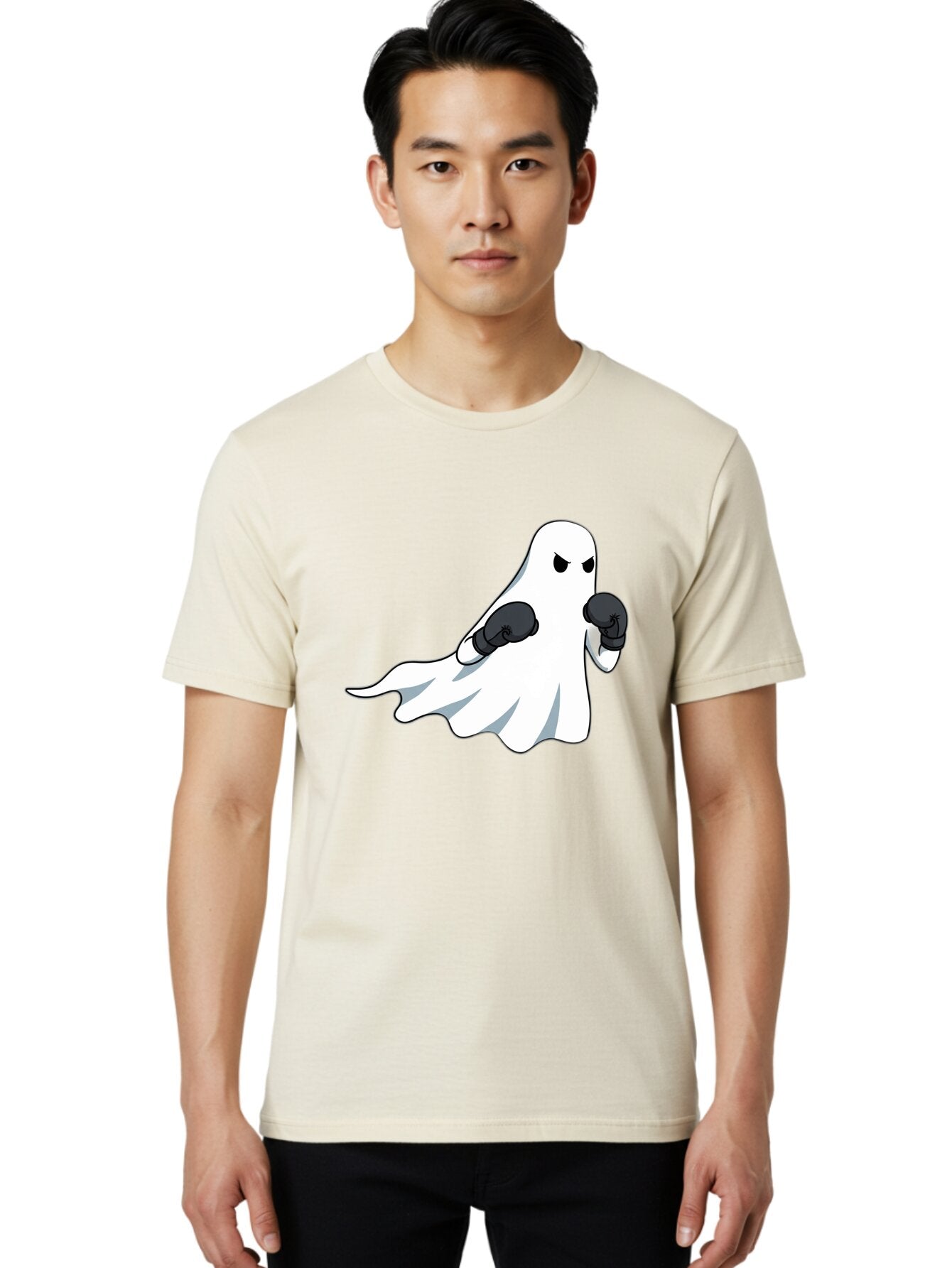 Ghost-Boxer-5 Men'S Graphic Tee, 100% Cotton, Comfortable Casual Summer Wear, Machine Washable, Vintage Camera, Old Camera, Antique Camera, Black Camera, Classic Photography, Photography Equipment, Nostalgic Device, Film Camera, Camera Art Bam508 28